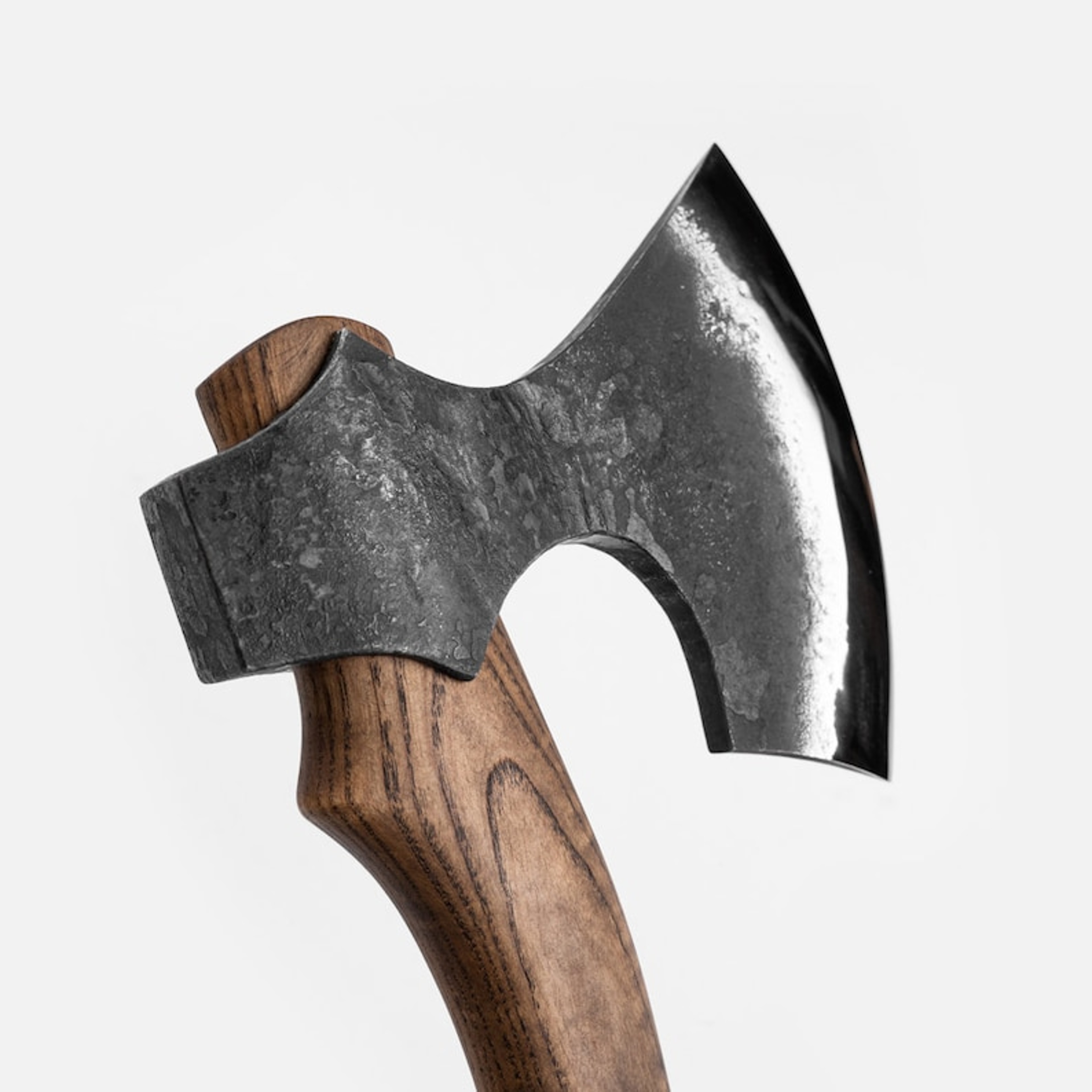 BaltoSlavic Axe Camping Hatchet, Axe with Leather Case, Carving Axe, Carpenters Axe, Carpenter tool, Father/Husband/Son – view 4