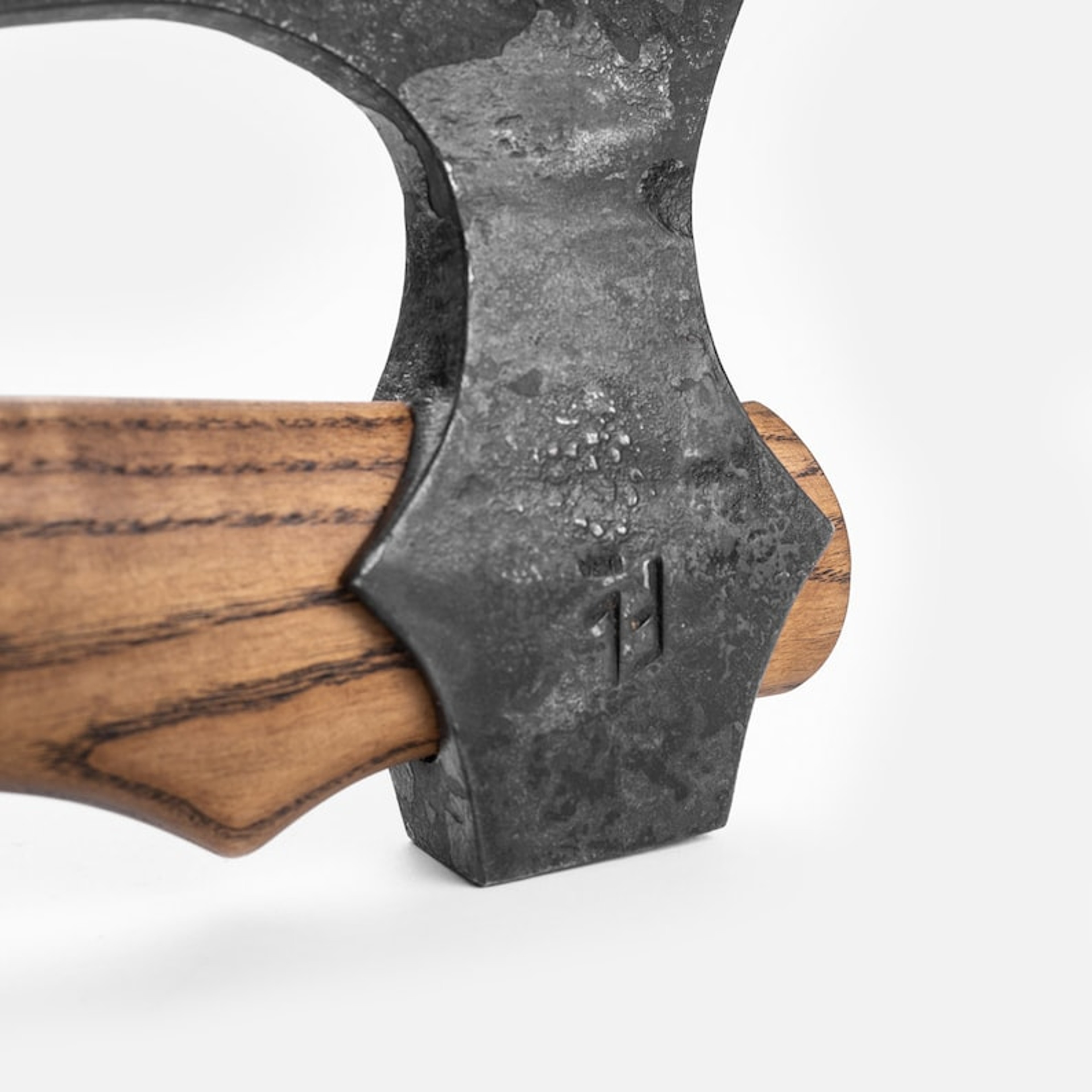 BaltoSlavic Axe Camping Hatchet, Axe with Leather Case, Carving Axe, Carpenters Axe, Carpenter tool, Father/Husband/Son – view 2