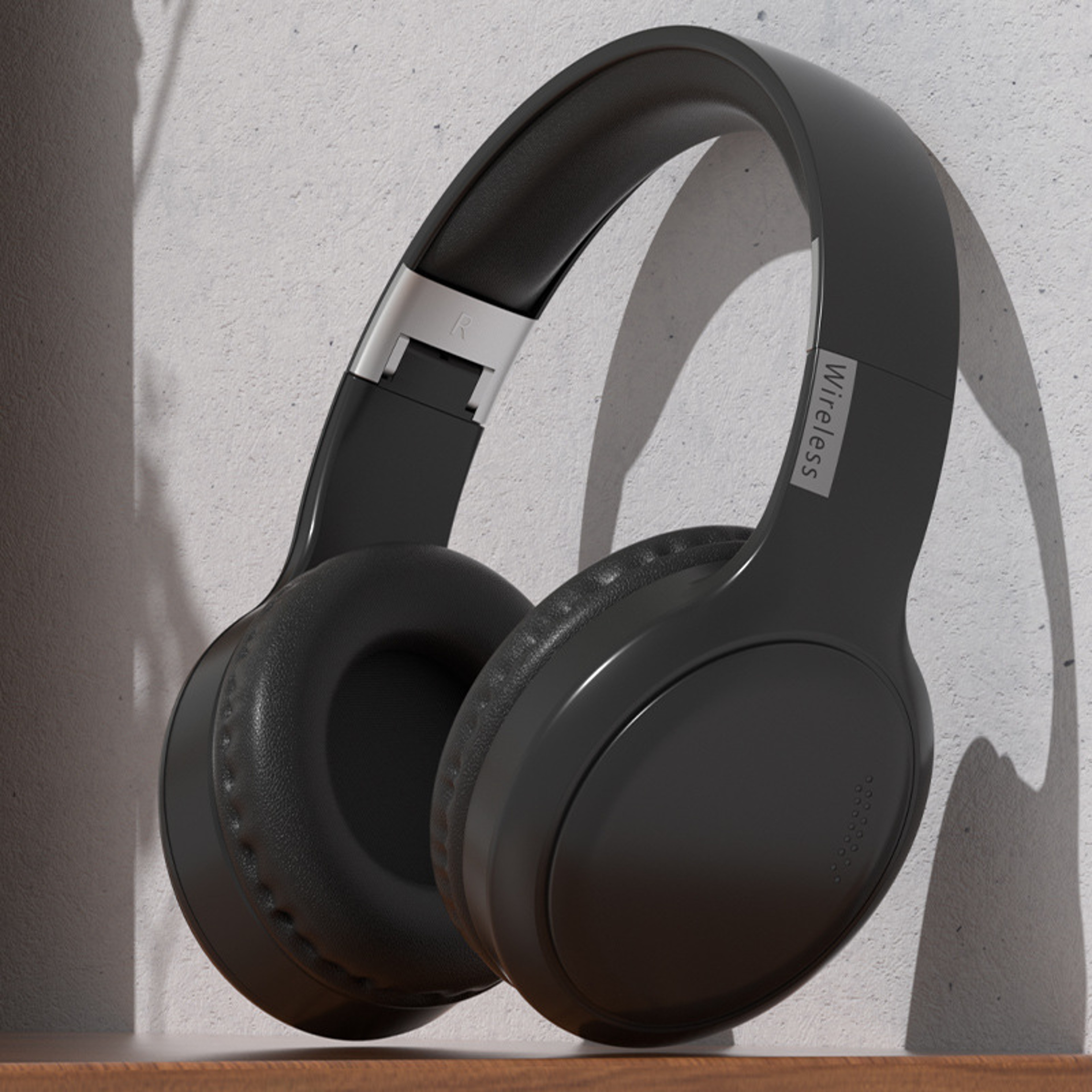 Wireless Bluetooth Over Ear Headphones HIFI Stereo Noise Canceling Sports  Gaming Earphones 5
