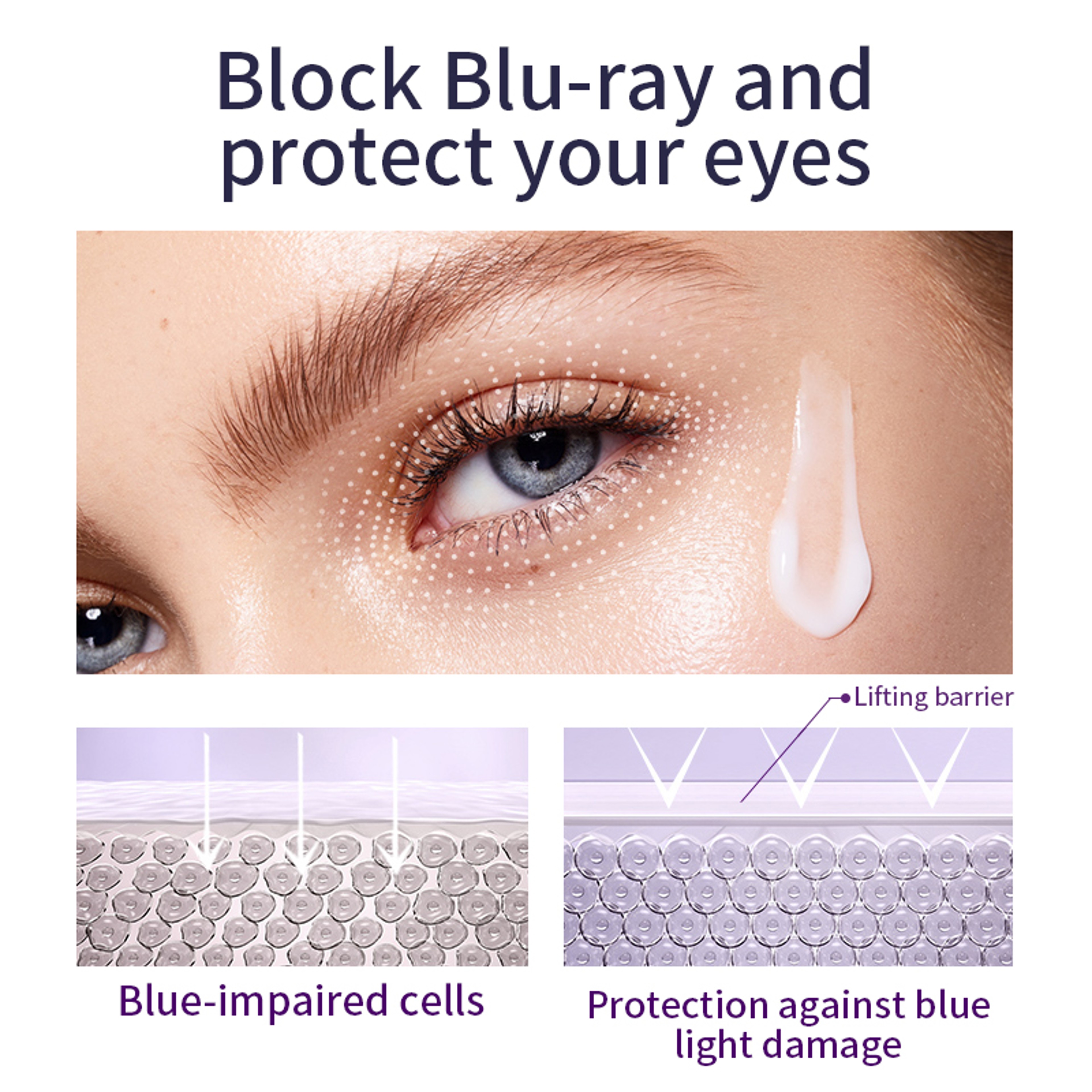Hydrating Anti Aging Eye Cream Roller for Wrinkles & Dark Circles – view 4