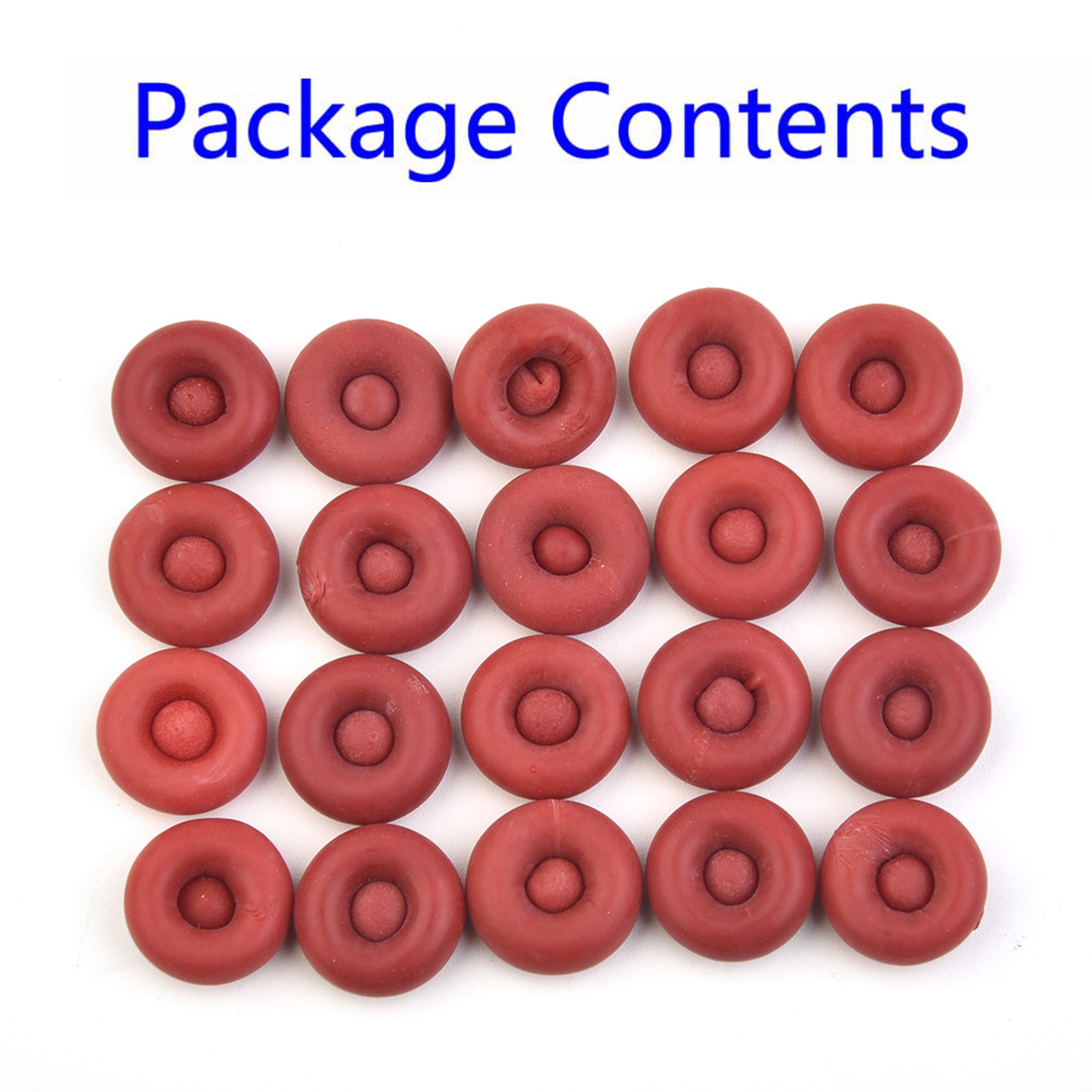 Red Caulk Saving Cap Protective Caulk Gun Tip Sealing Cap for Glass Glue and Barrel Glue – view 6