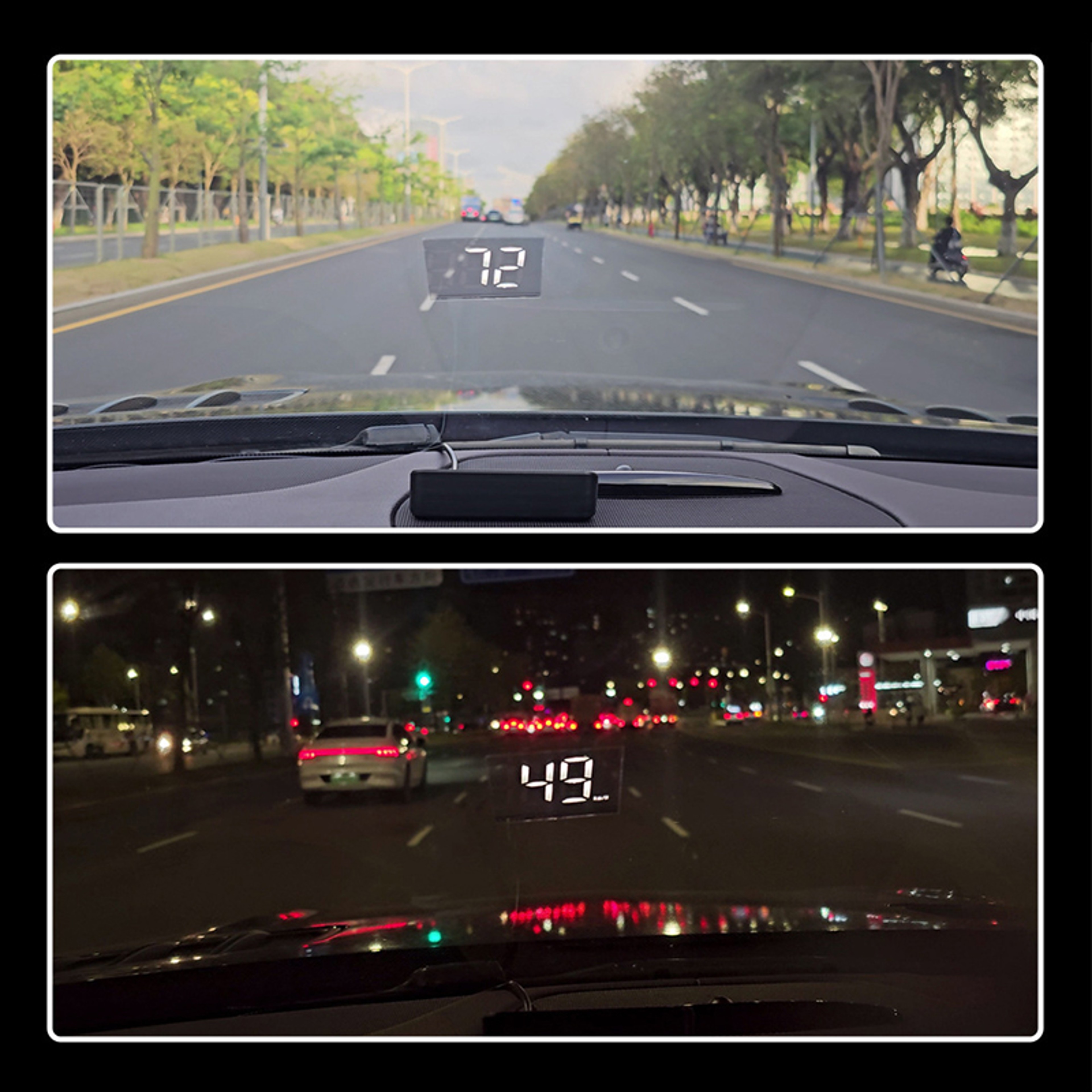 Car Speedometer HUD Digital Speed Meter GPS Head Up Display for Vehicles – view 5