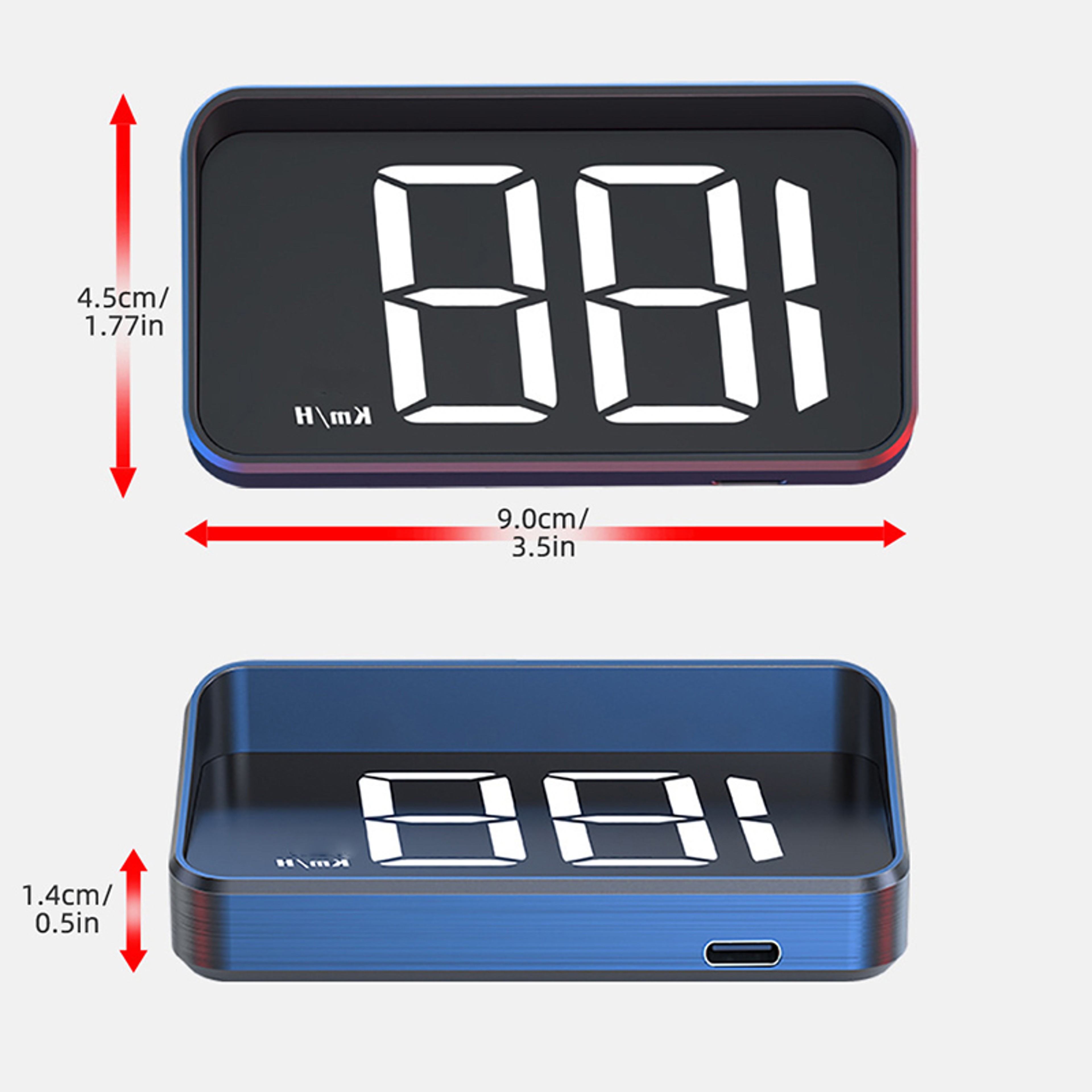 Car Speedometer HUD Digital Speed Meter GPS Head Up Display for Vehicles – view 6