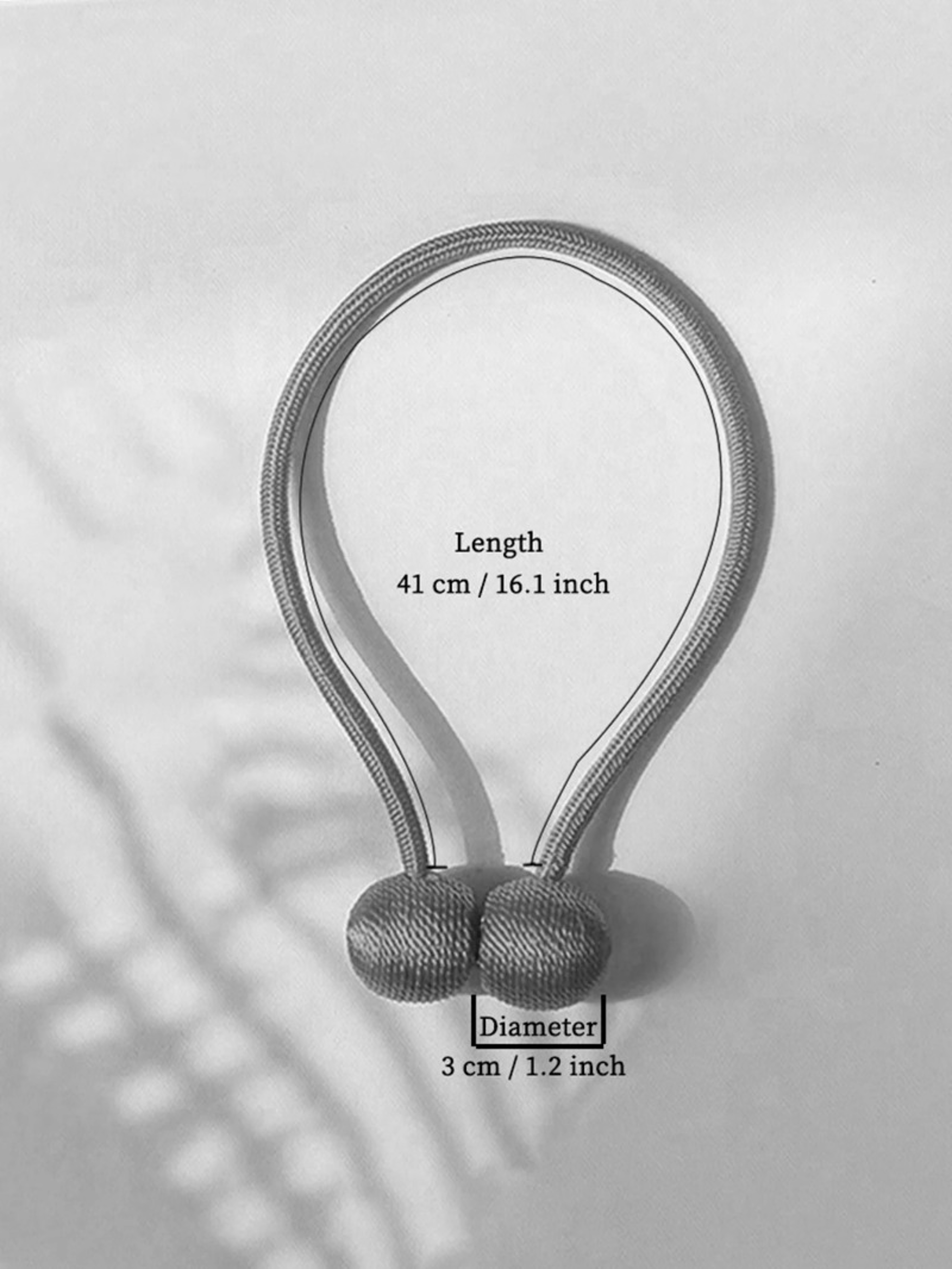 Magnetic Curtain Tie Hooks With Storage Ropes  Elegant Rope Buckles For Bed  Window Curtains 0