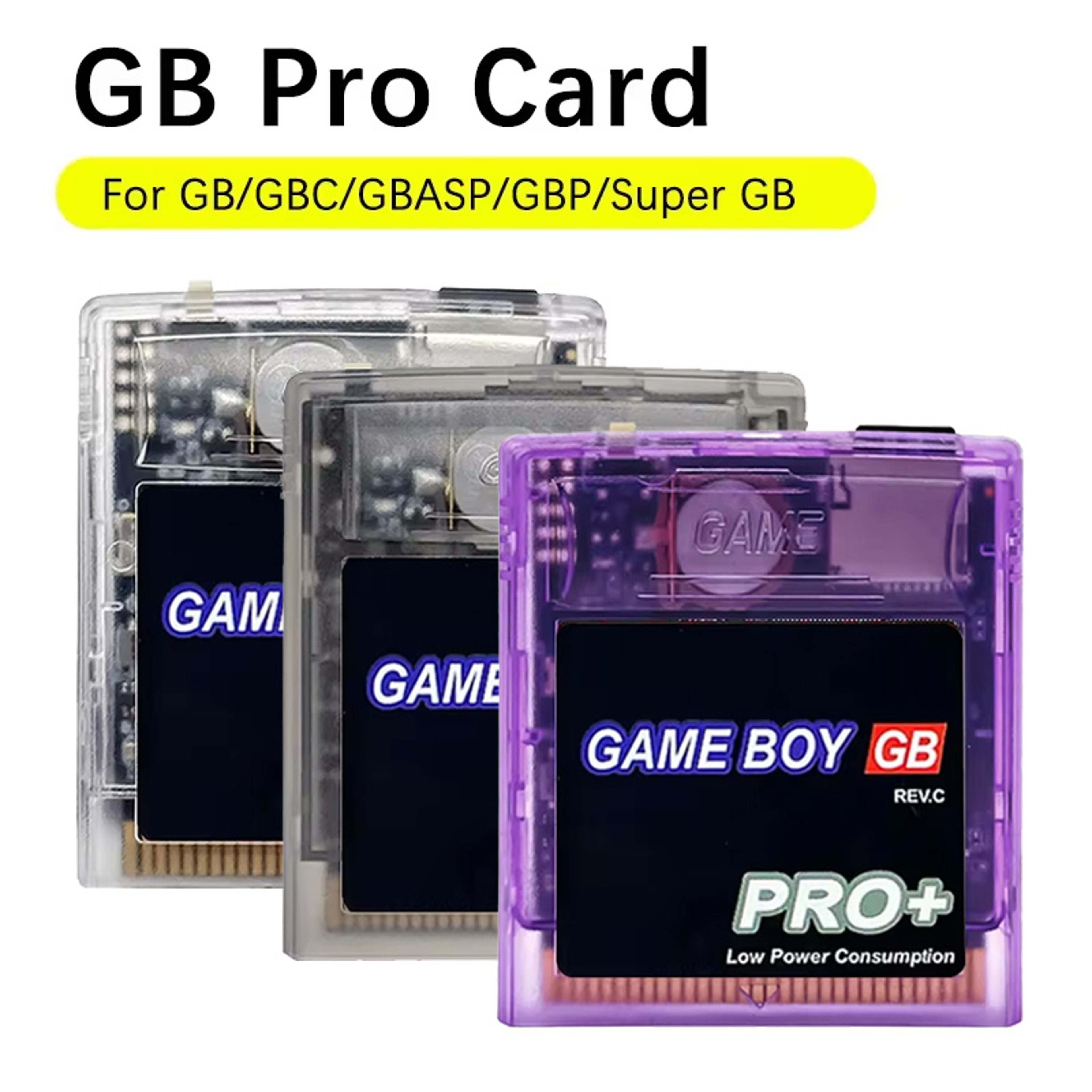 Gameboy Game Card for GB GBC SP Consoles High Quality TF Card for Classic Gaming – view 1