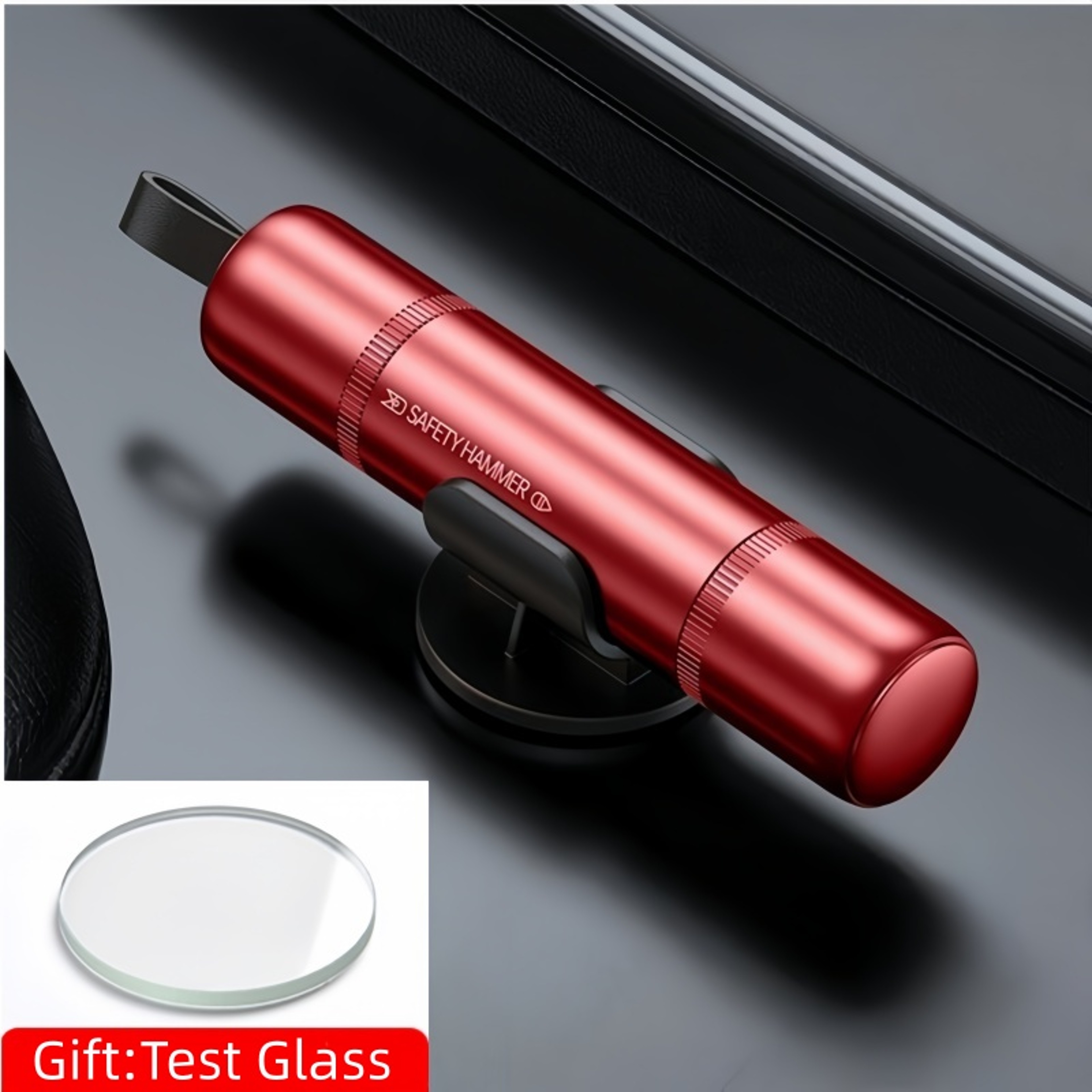 Car Escape Tool Window Breaker & Seatbelt Cutter Life Saving Vehicle Safety Hammer for Emergencies – view 8