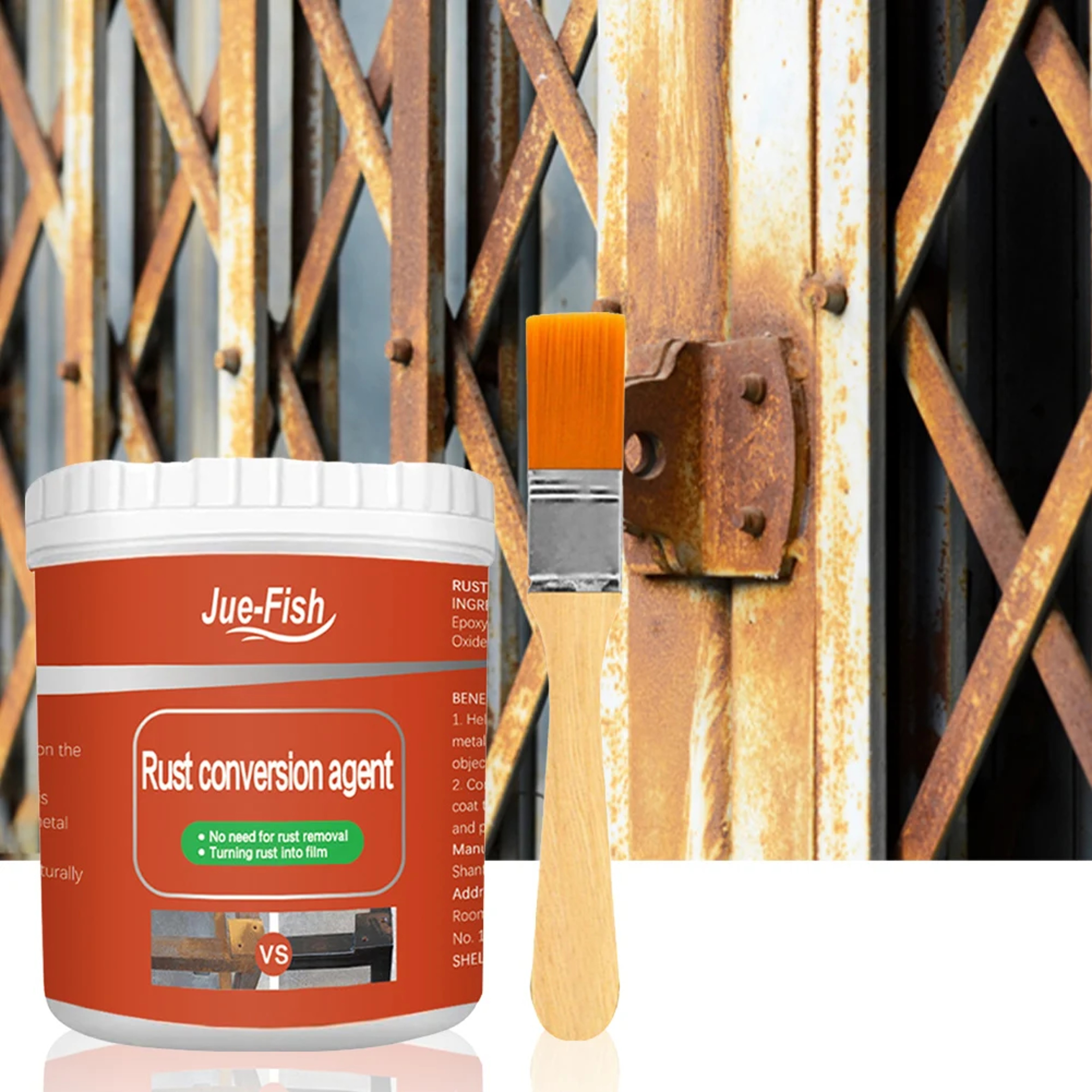 Metal Rust Remover  Paint Converter Waterproof AntiCorrosion Car Maintenance Solution 1
