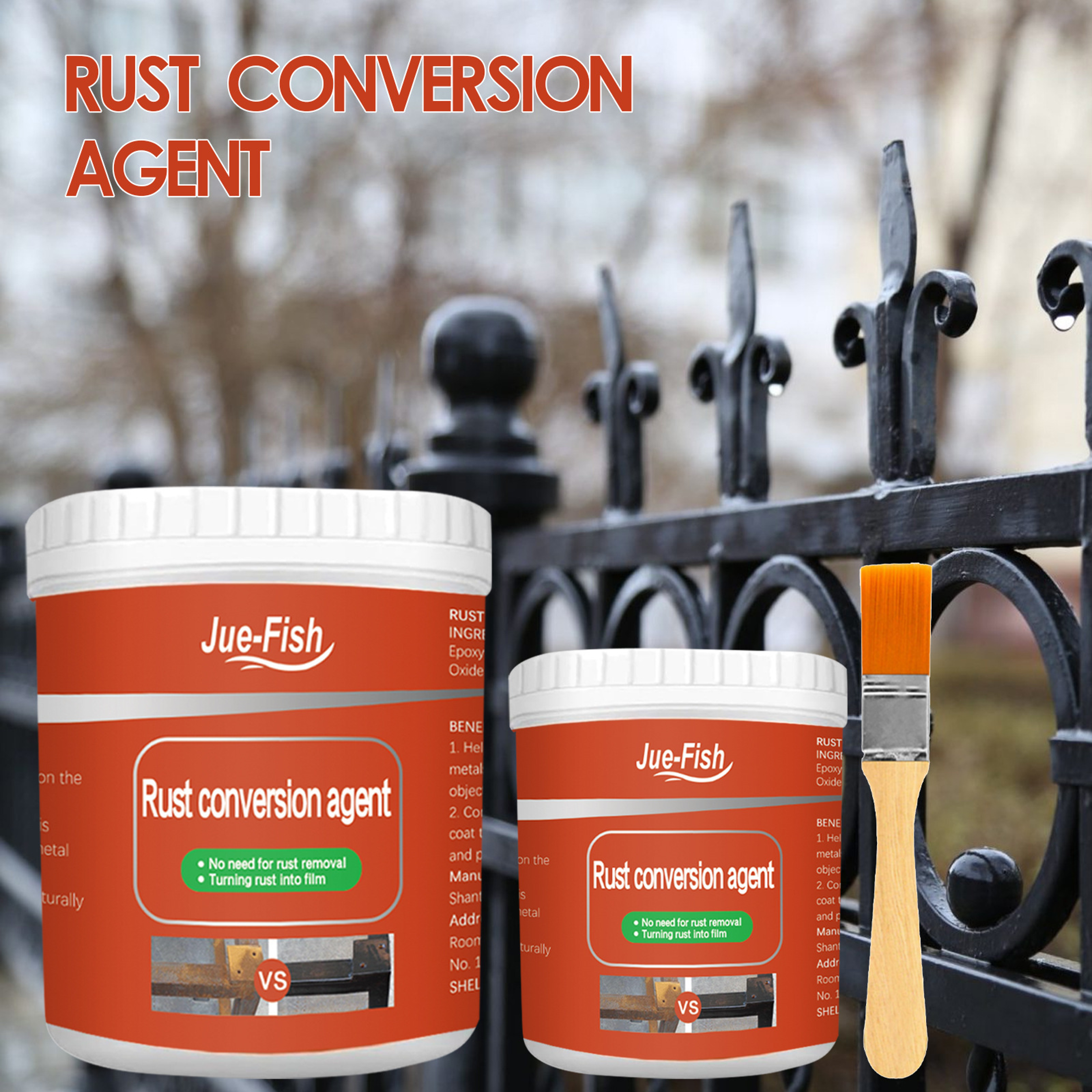 Metal Rust Remover  Paint Converter Waterproof AntiCorrosion Car Maintenance Solution 0