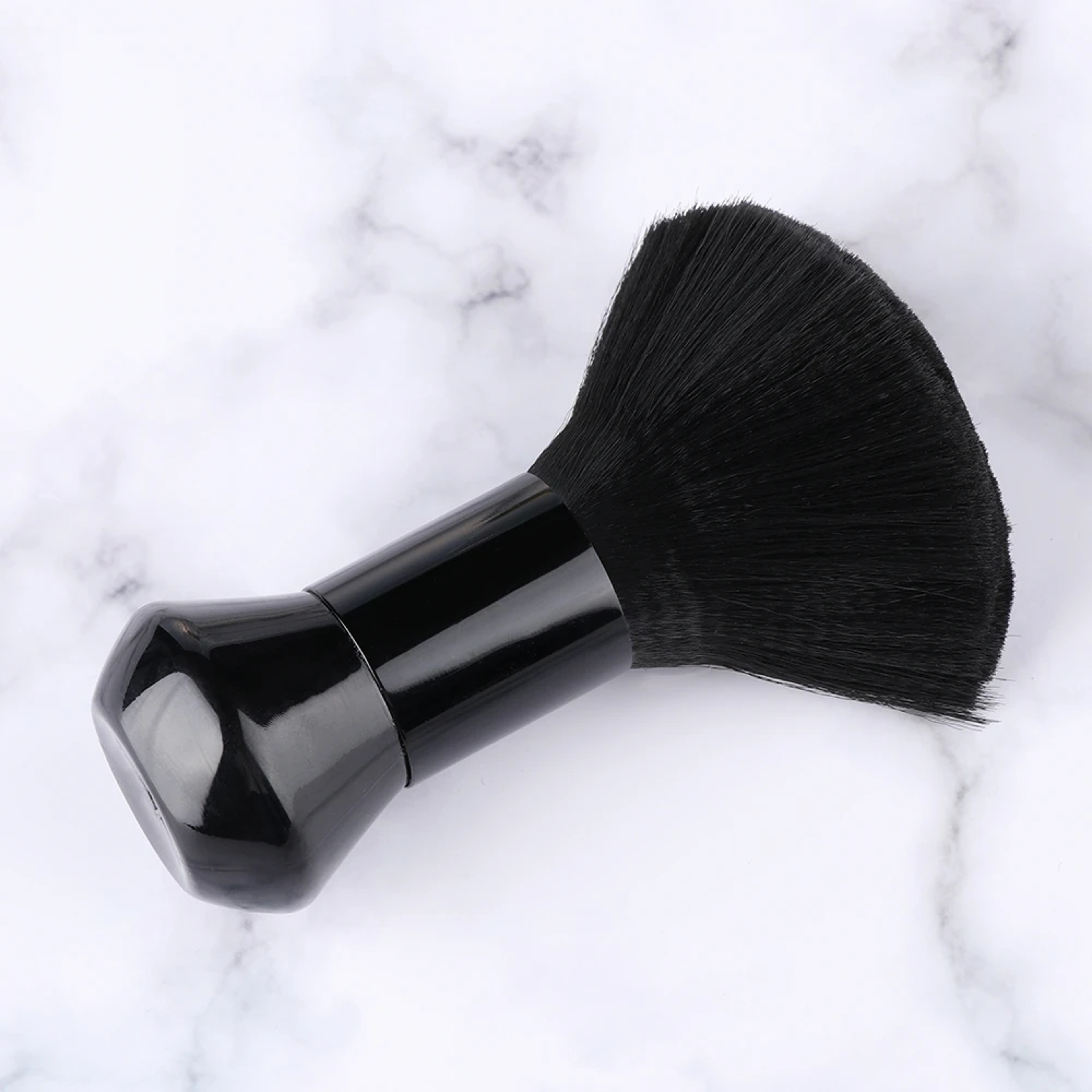 Hair Cutting Brush For Barbers Black Hairdressing Duster For Neck  Face Cleaning 0