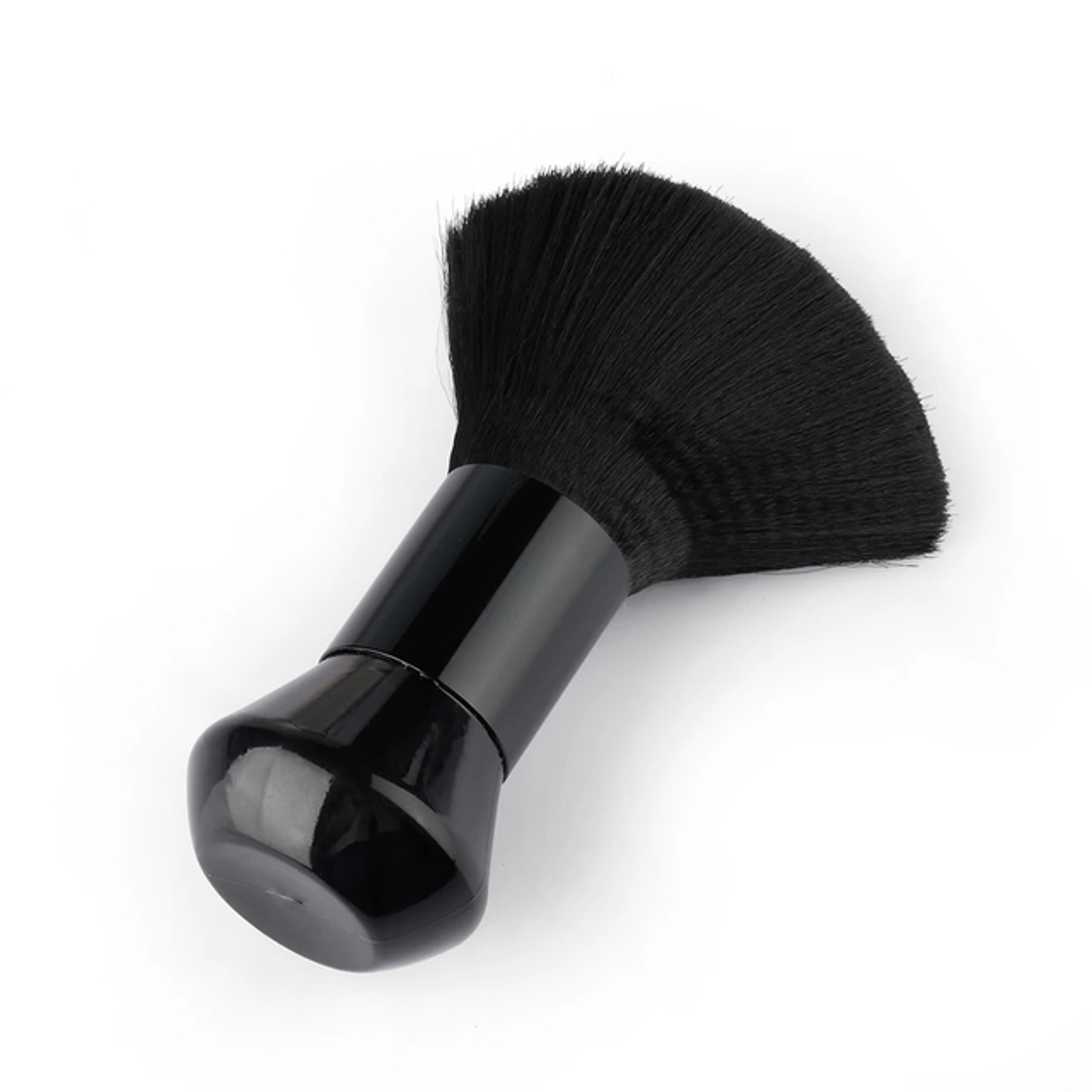 Hair Cutting Brush For Barbers Black Hairdressing Duster For Neck  Face Cleaning 5