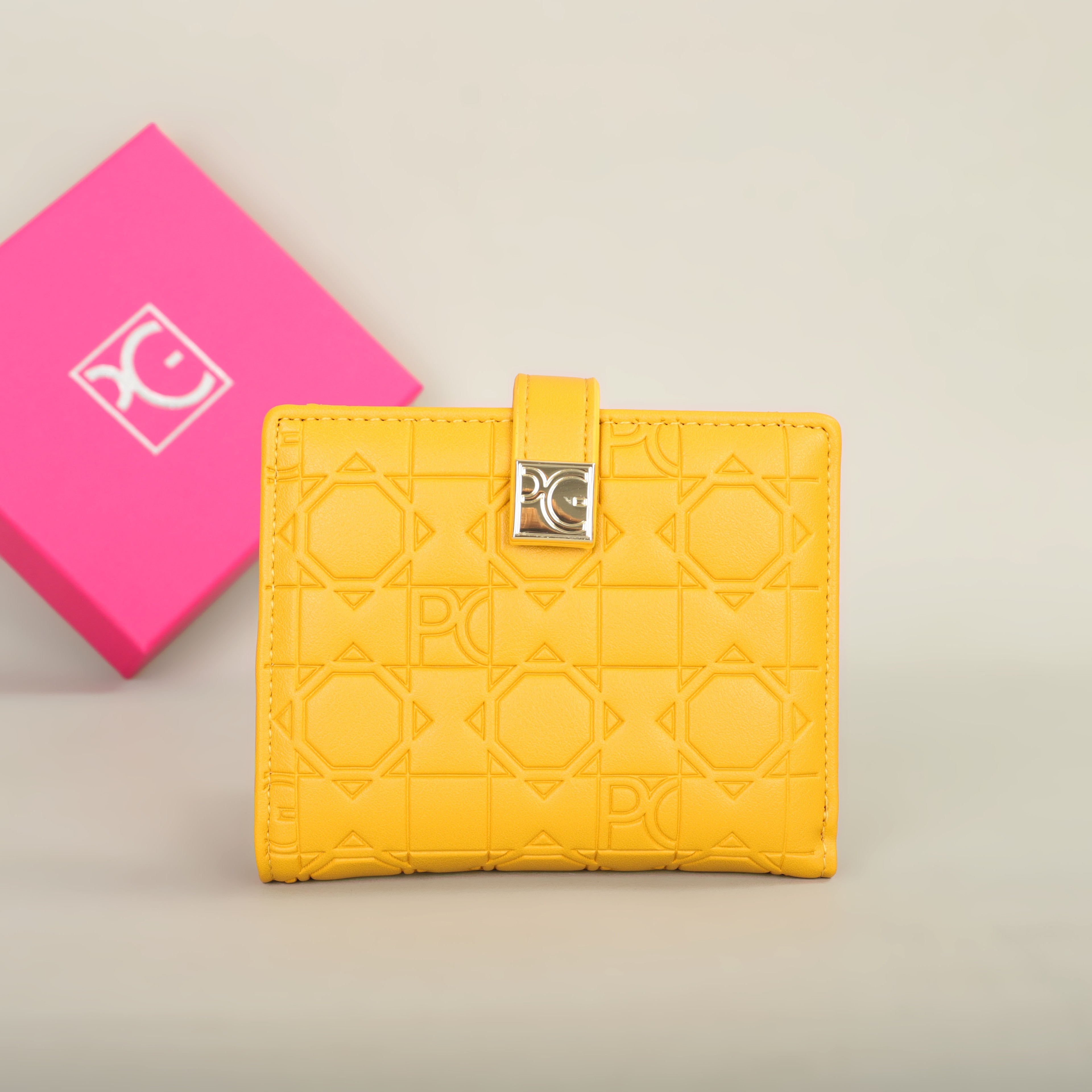 Fashion Retro Womens Wallet Portable Card Holder  Letter Printed Organizer 2