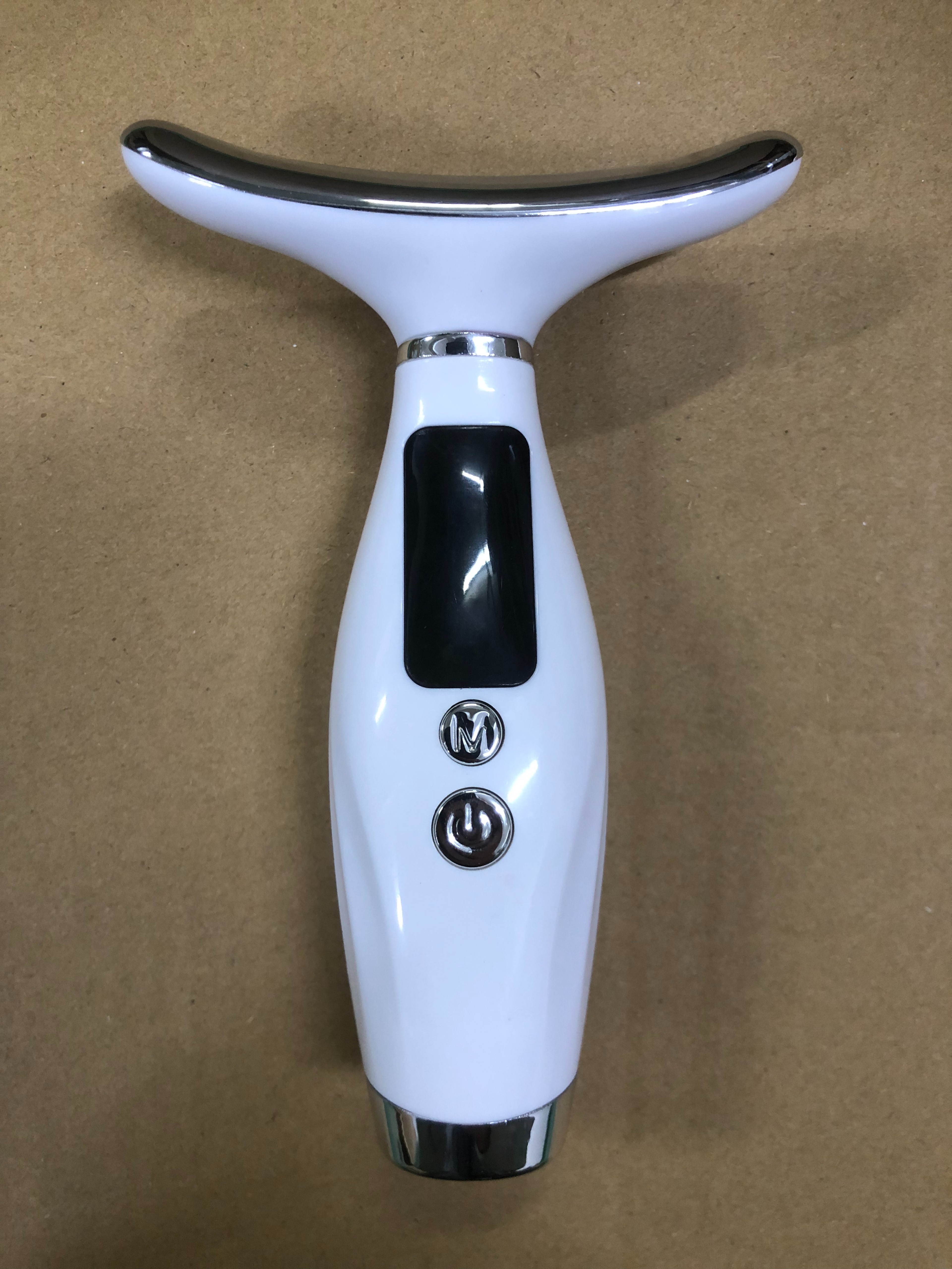 Portable LED Light Therapy Face Neck Massager Adjustable Vibration Anti Wrinkle Skin Tightening  Li 4