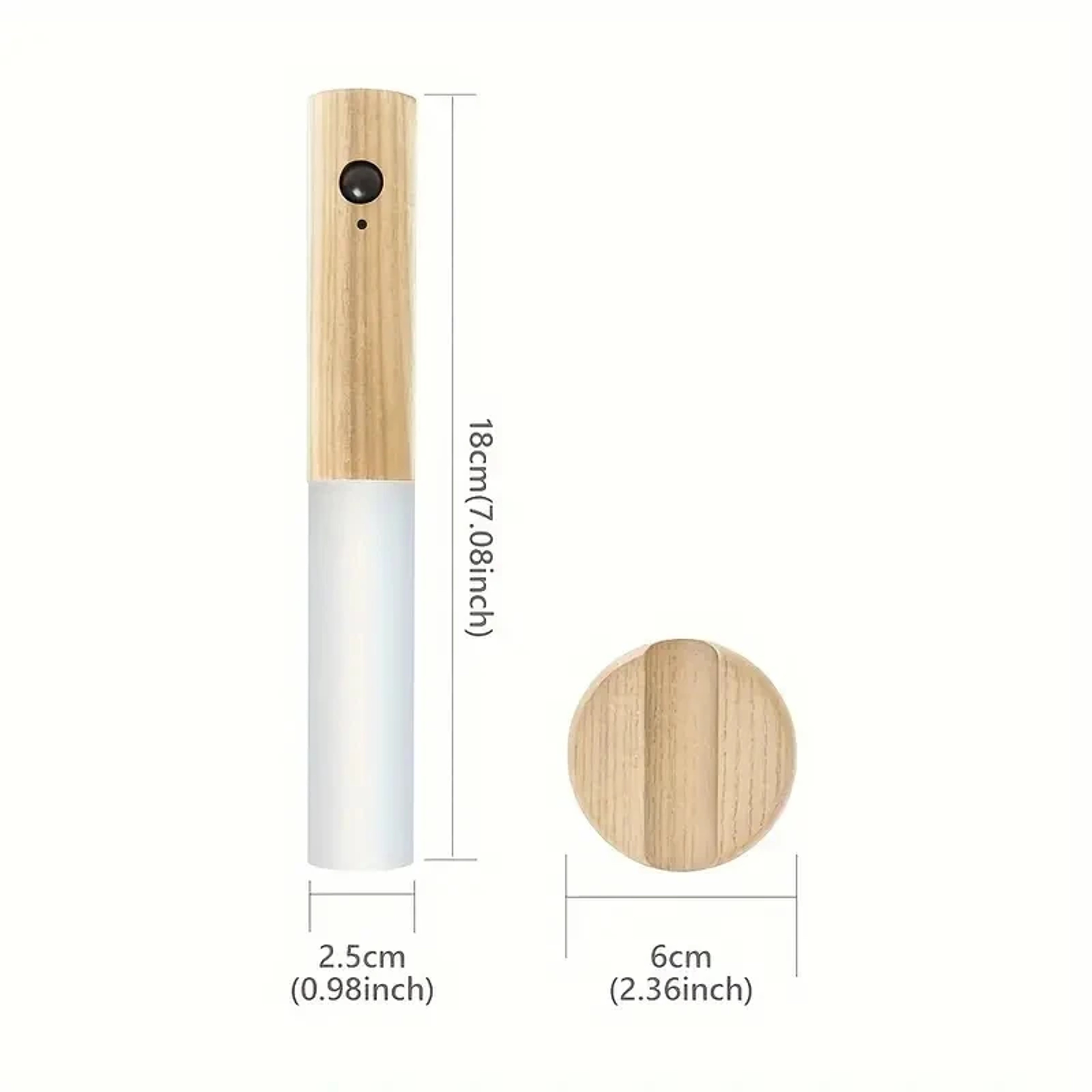 Intelligent LED Rechargeable Night Light Human Body Induction For Corridor Cabinet  Toilet Wall 1