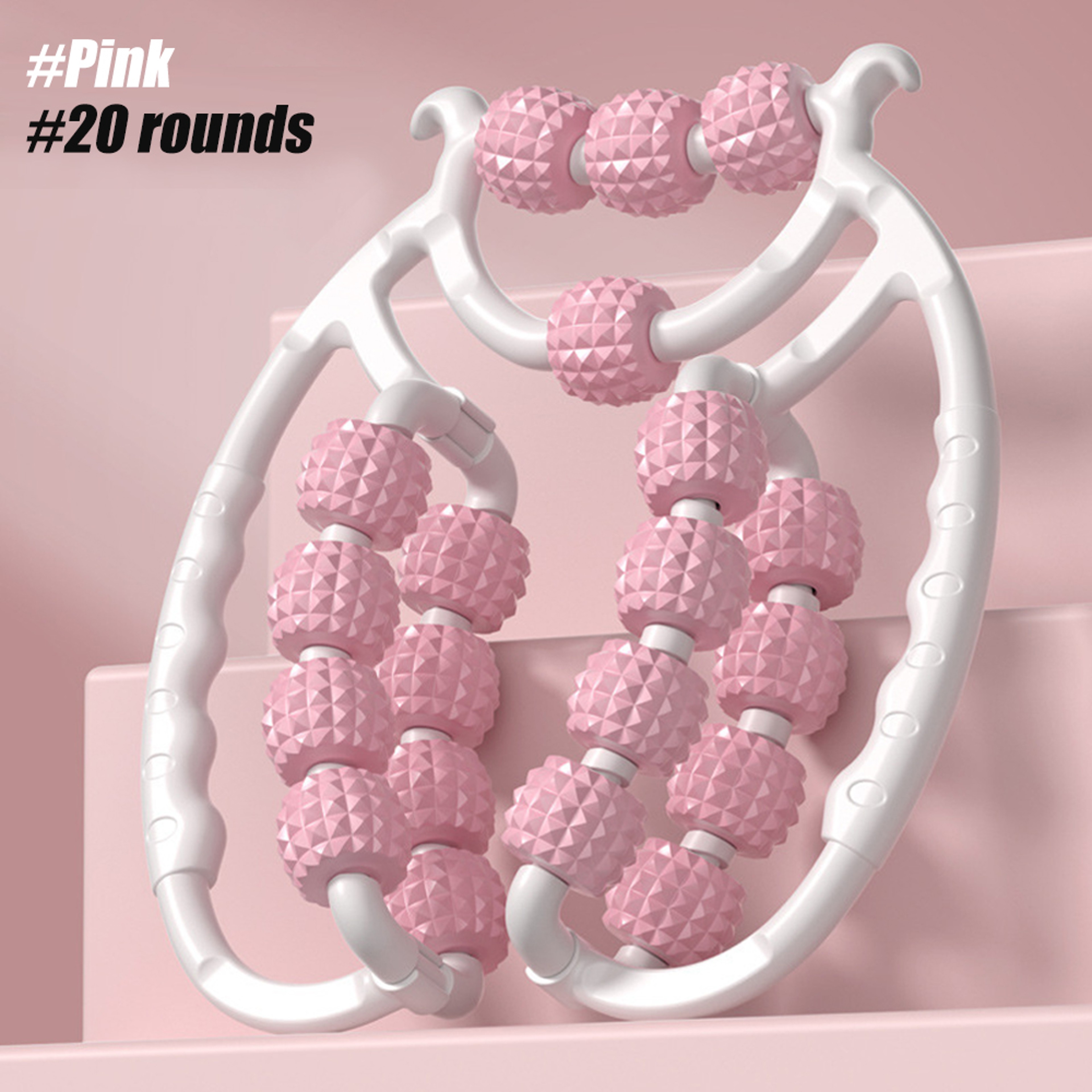 Wheel Annular Leg Clamp Massager Anti Cellulite Body Slimming Roller Massage For Relaxation 8