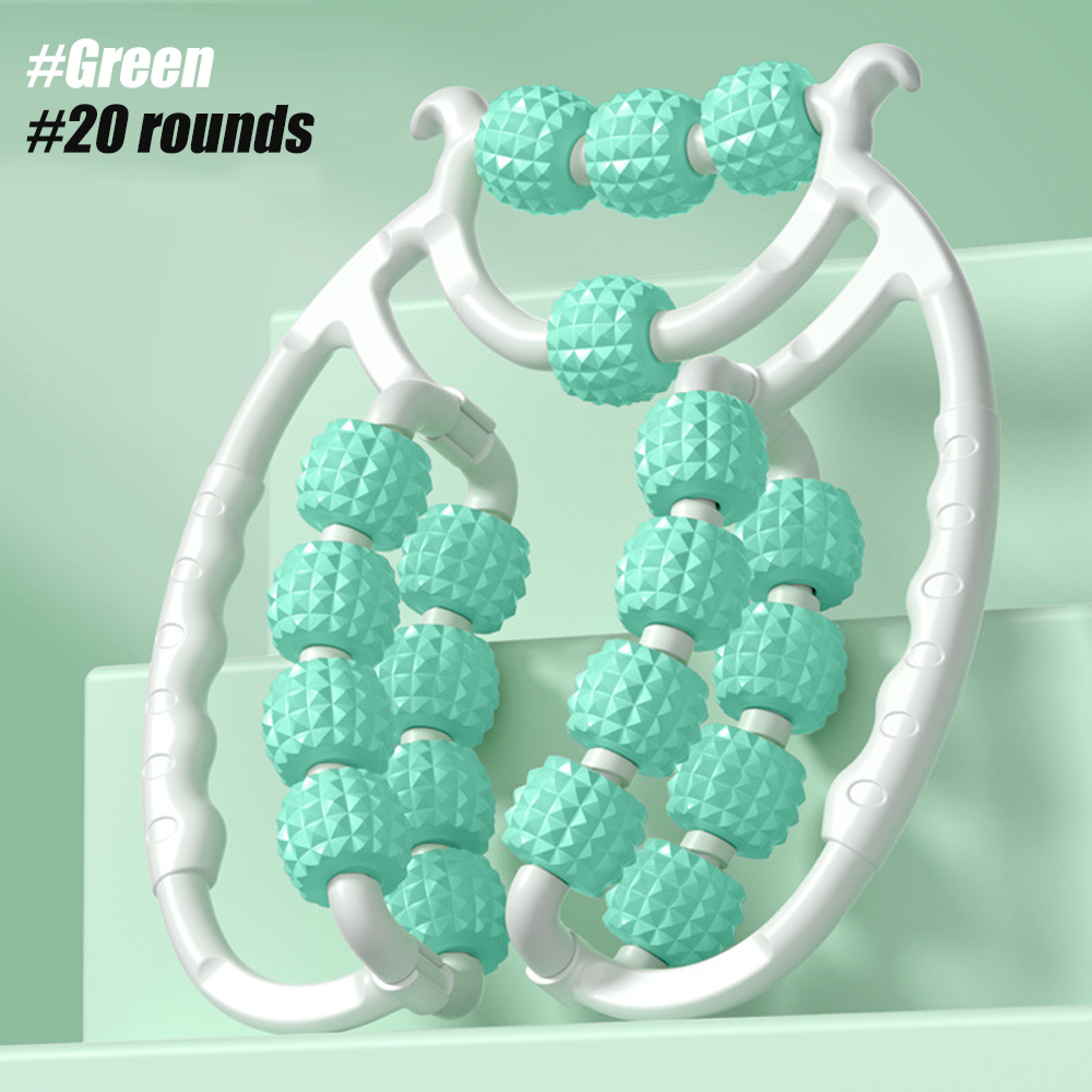 Wheel Annular Leg Clamp Massager Anti Cellulite Body Slimming Roller Massage For Relaxation 10