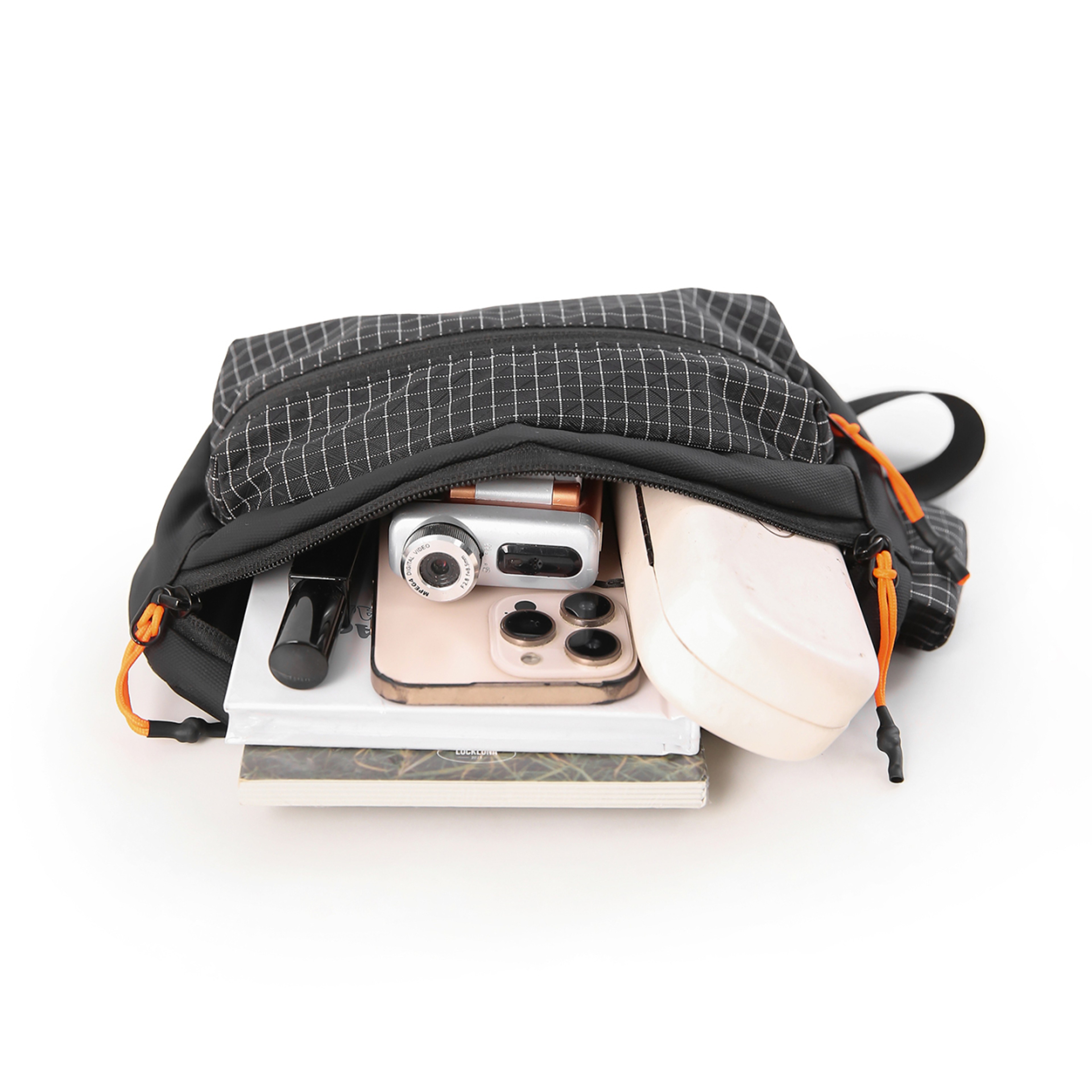 Lightweight Waterproof Nylon Crossbody Bag For Women Trendy Small Square Shoulder Bag 4