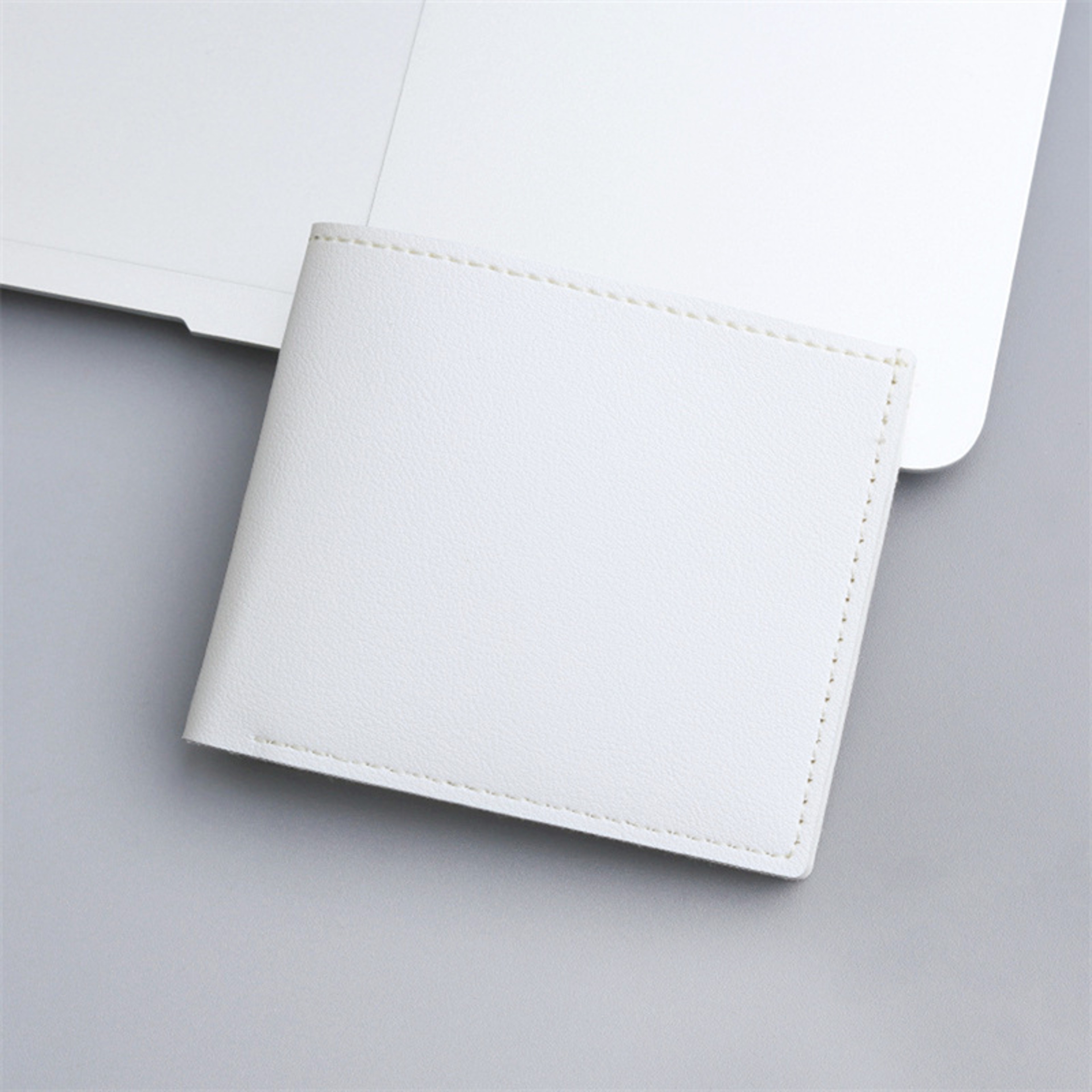Mens PU Leather Slim Wallet Stylish  Compact Credit Card Holder For Business 6