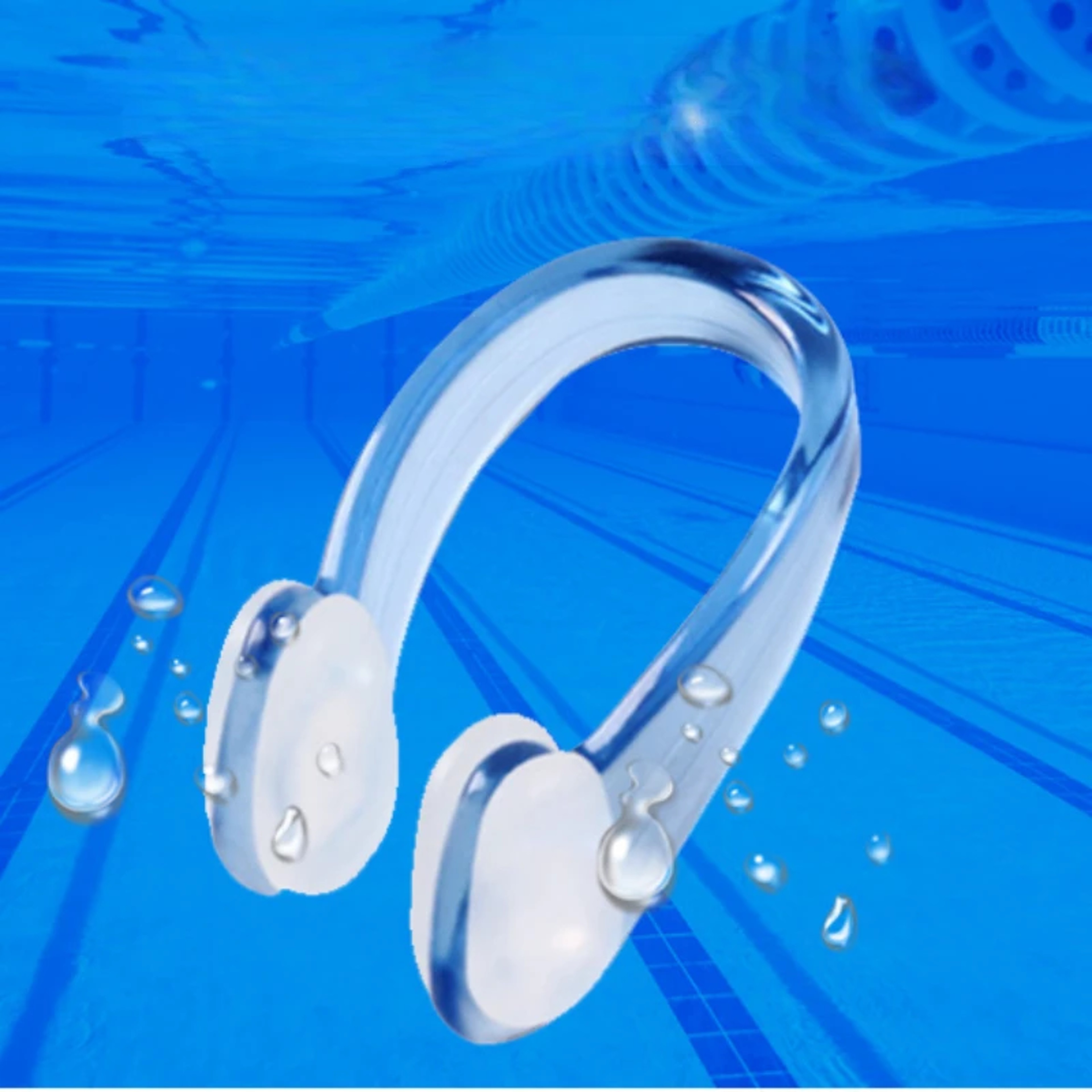 Professional Silicone Swimming Nose Clip and Earplugs Set for Adults and Kids – view 4