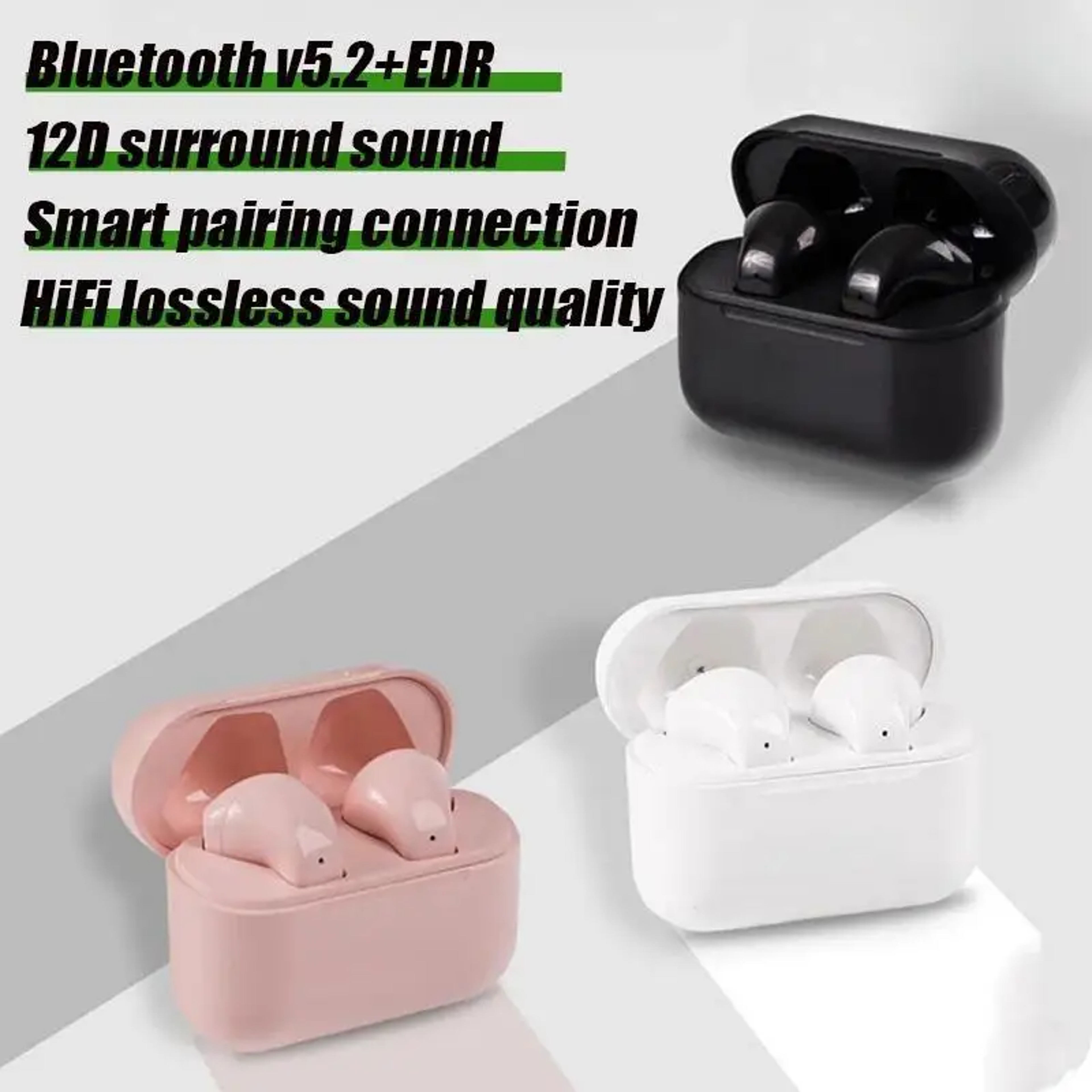 TWS Wireless Earbuds Bluetooth Sports Headphones for Music and Gaming – view 3