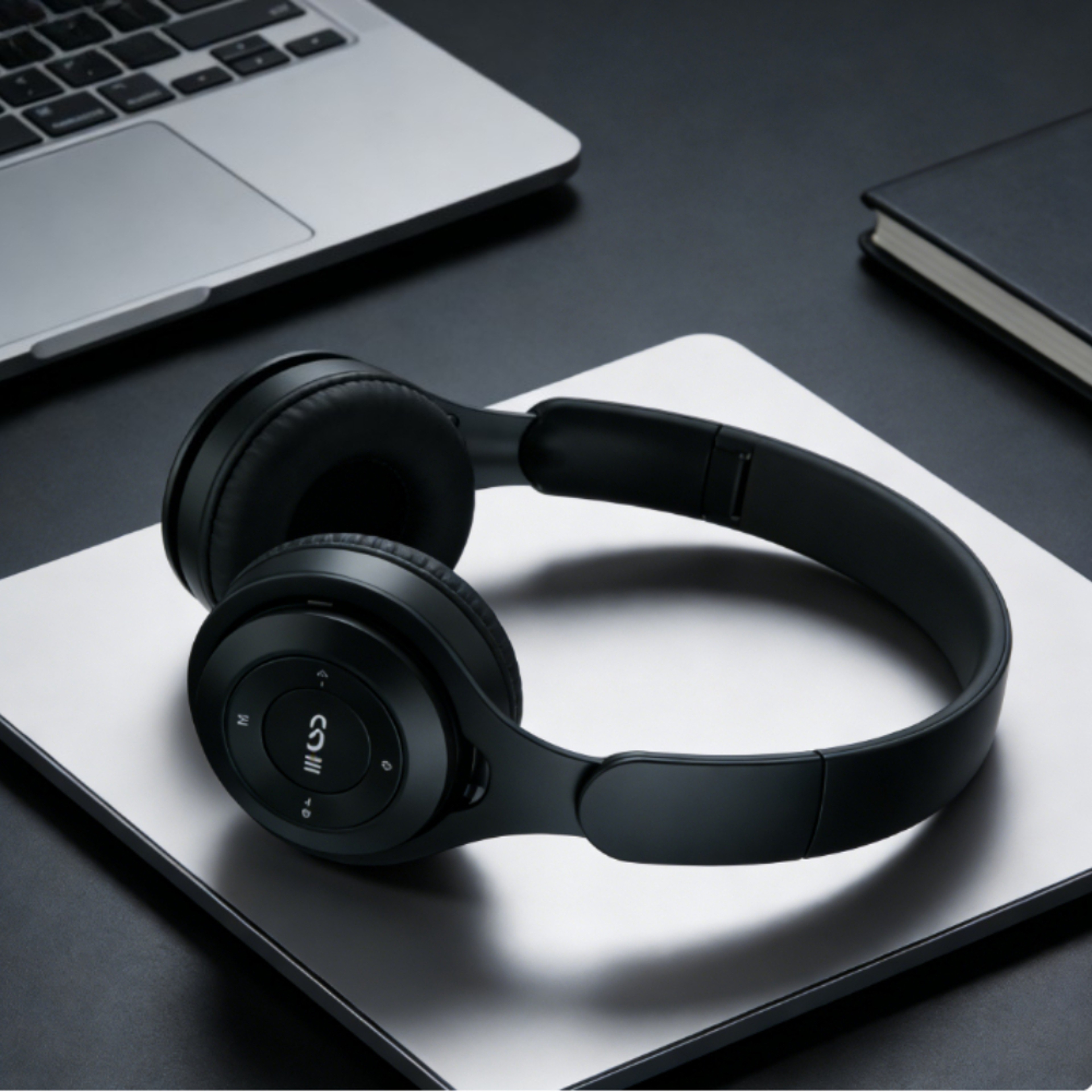 Kids Bluetooth Earphones with Cable Noise Reducing Wired Bluetooth Headphones – view 1