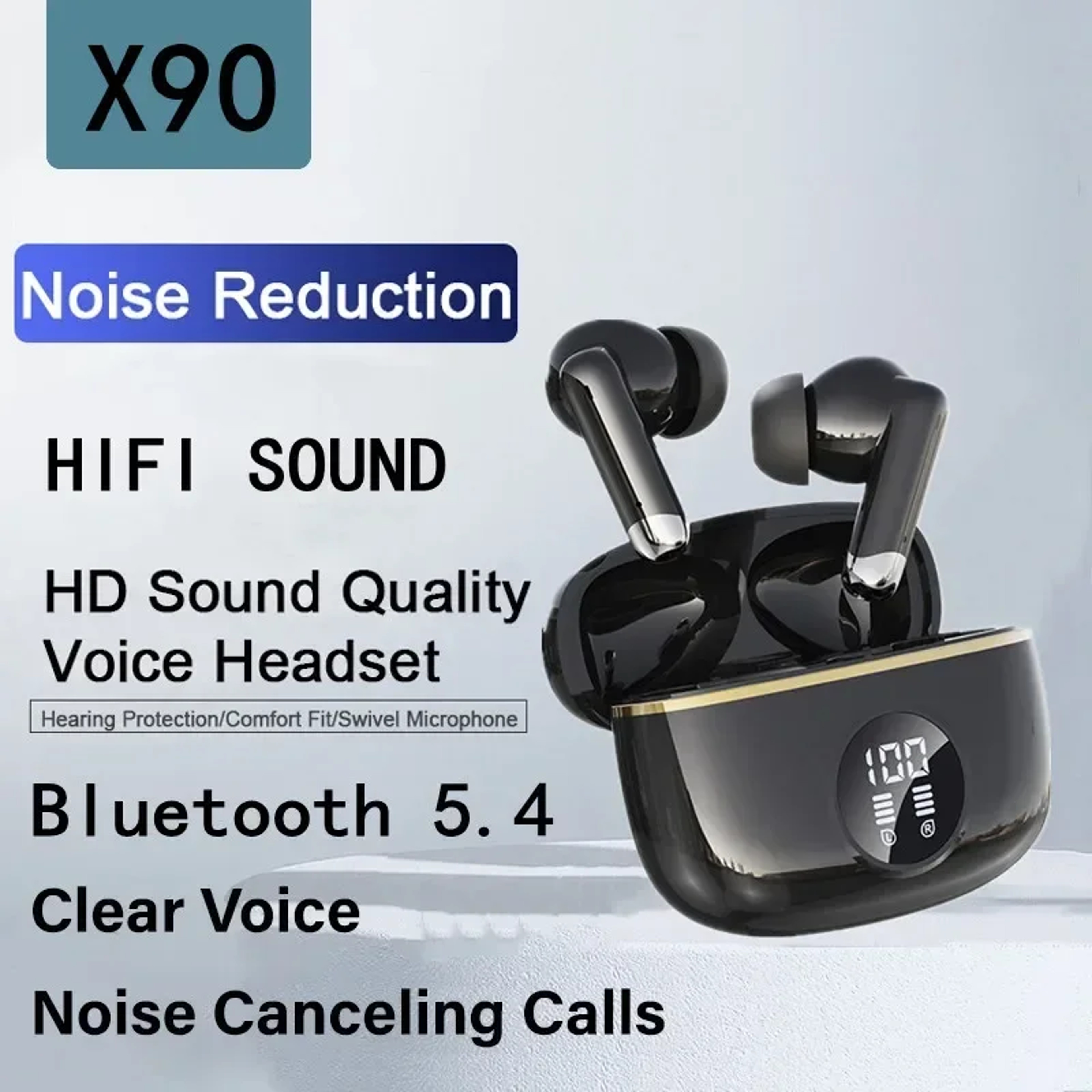 AirPulse Waterproof TWS Bluetooth Headphones for Sports and Everyday Listening – view 5