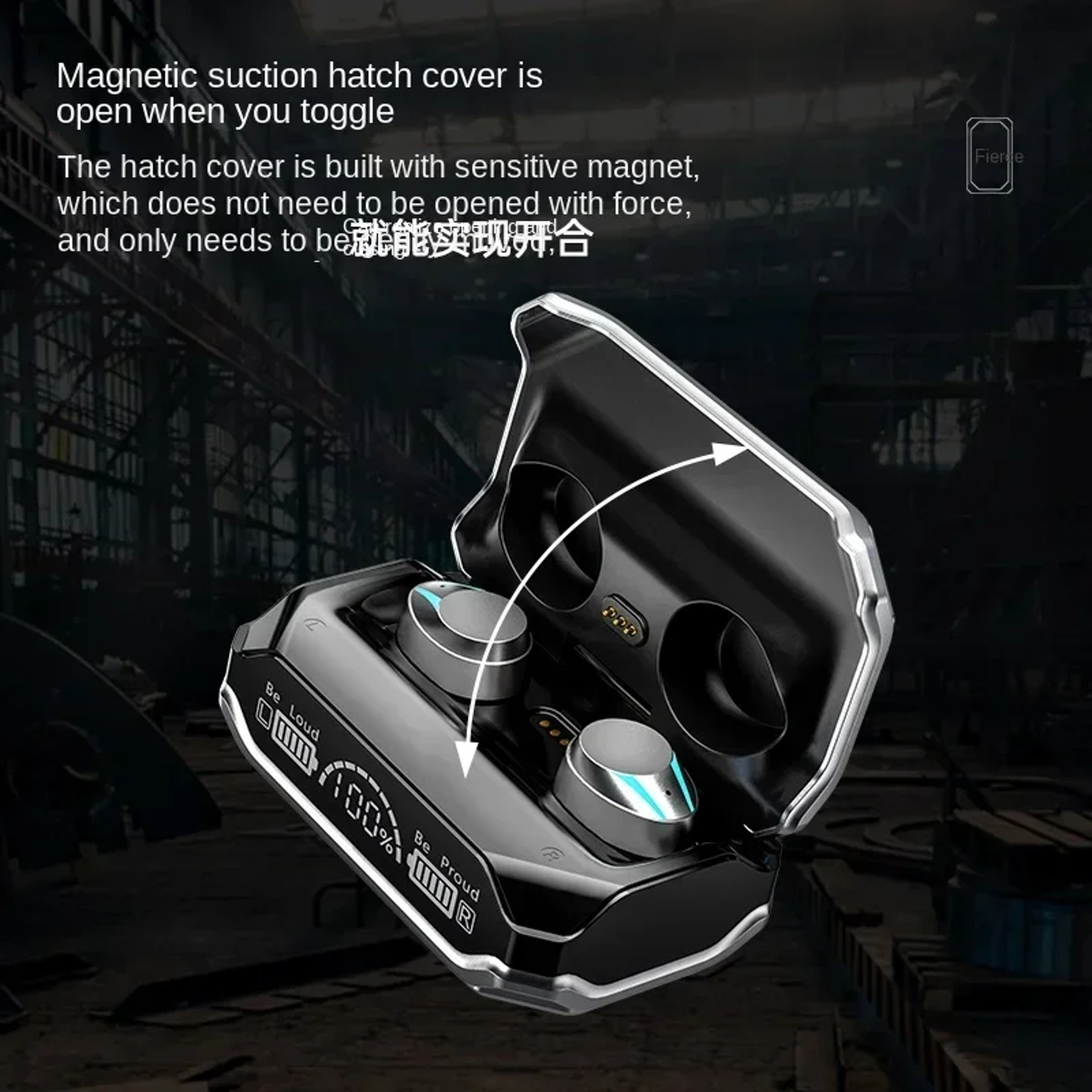 TWS Wireless Bluetooth Earphones with Noise Reduction and Waterproof Design – view 3