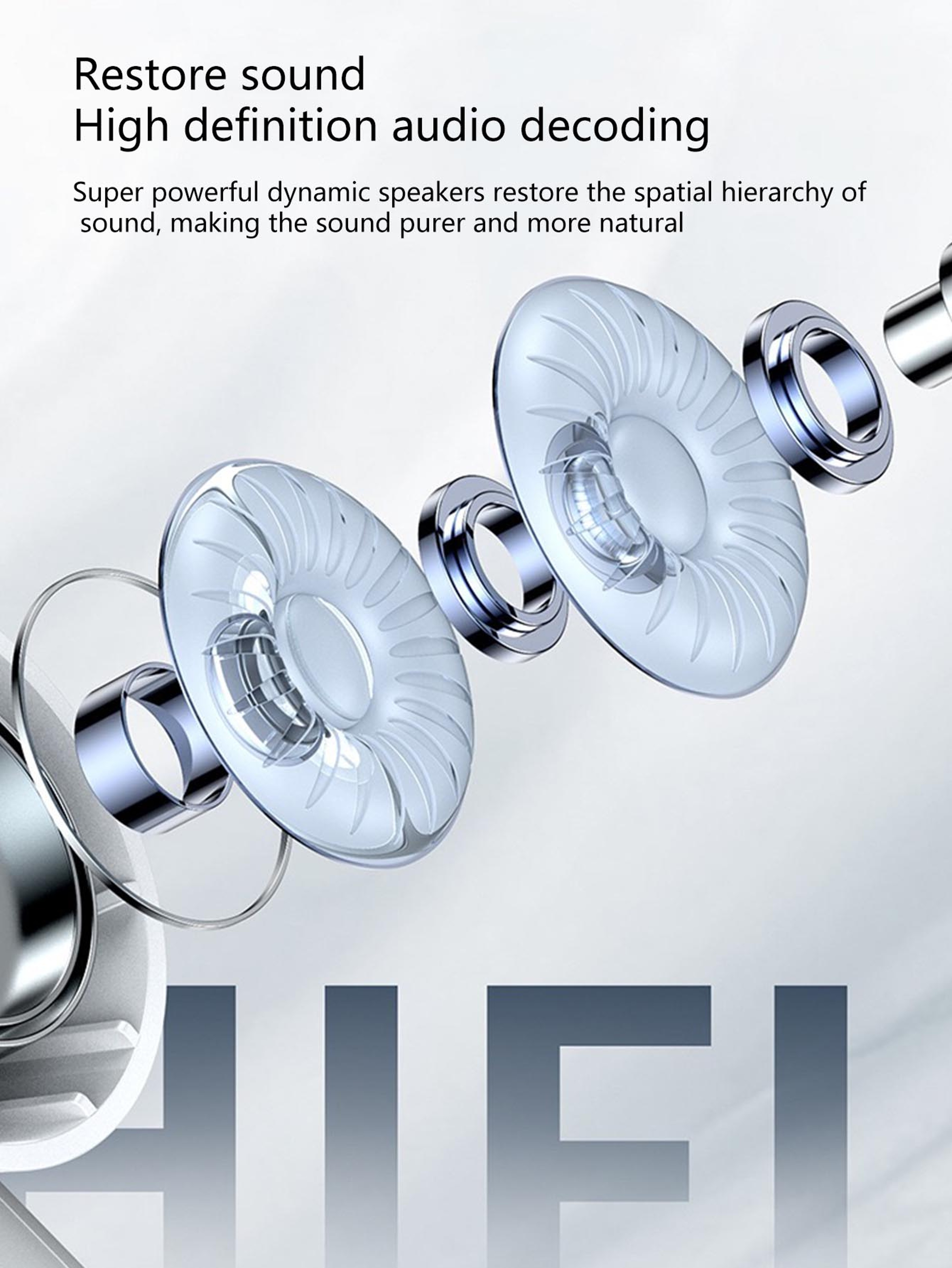 TWS Wireless Earbuds with Noise Cancelling and Long Battery Life – view 5