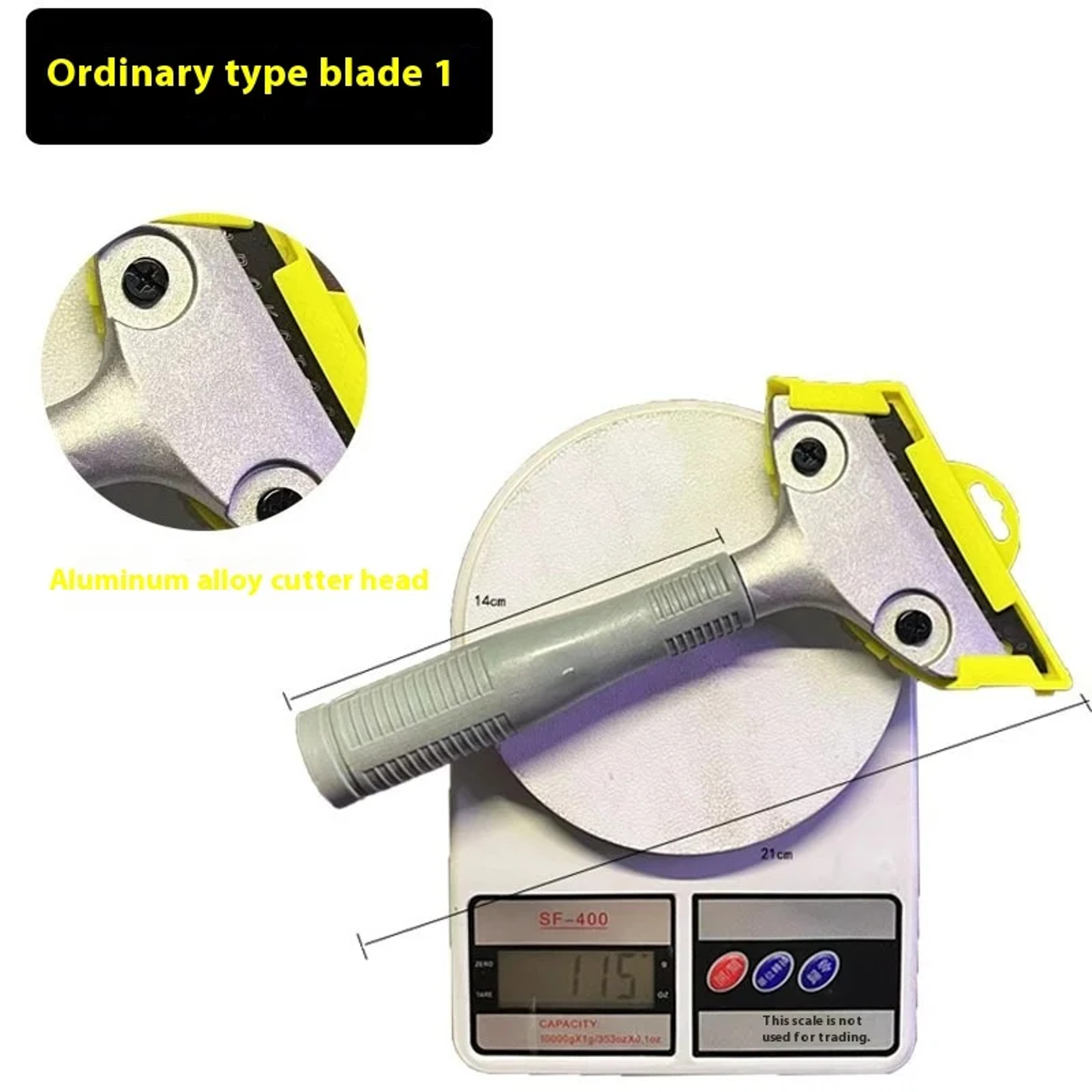 Stainless Steel Glass Scraper Cleaning Knife For Glue Sticker Paint And Seam Removal 1