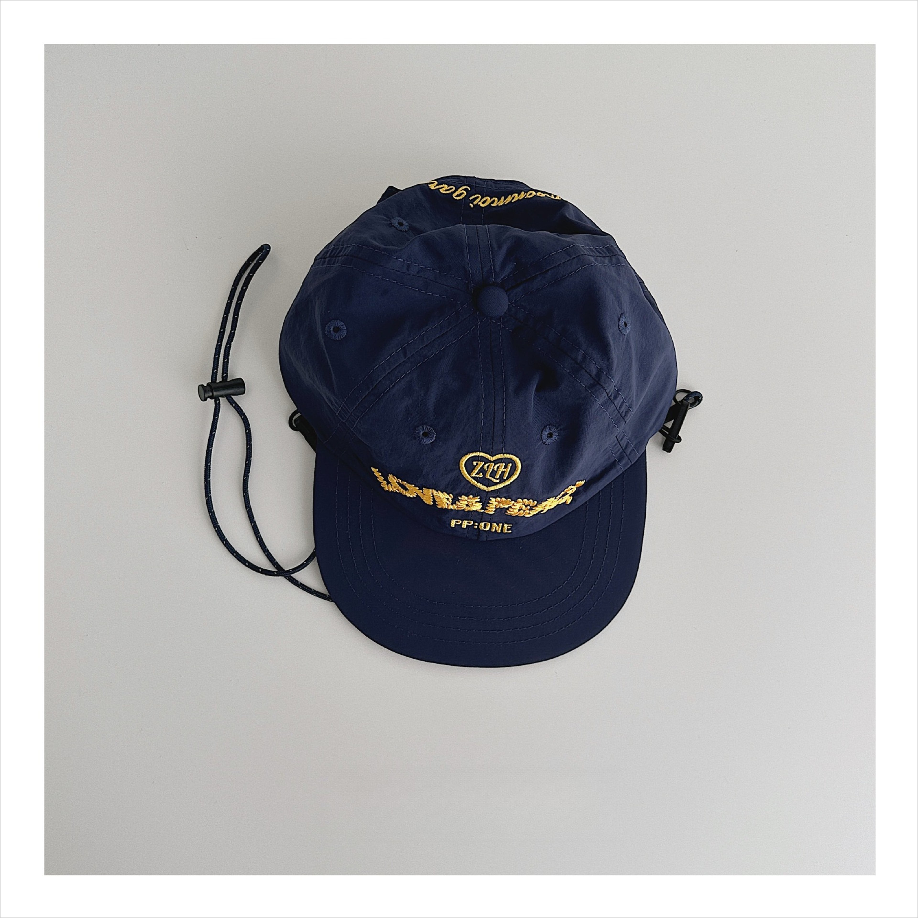 Retro Color Block Embroidered Duckbill Cap Lightweight Quick Drying Sun Hat For Summer 6