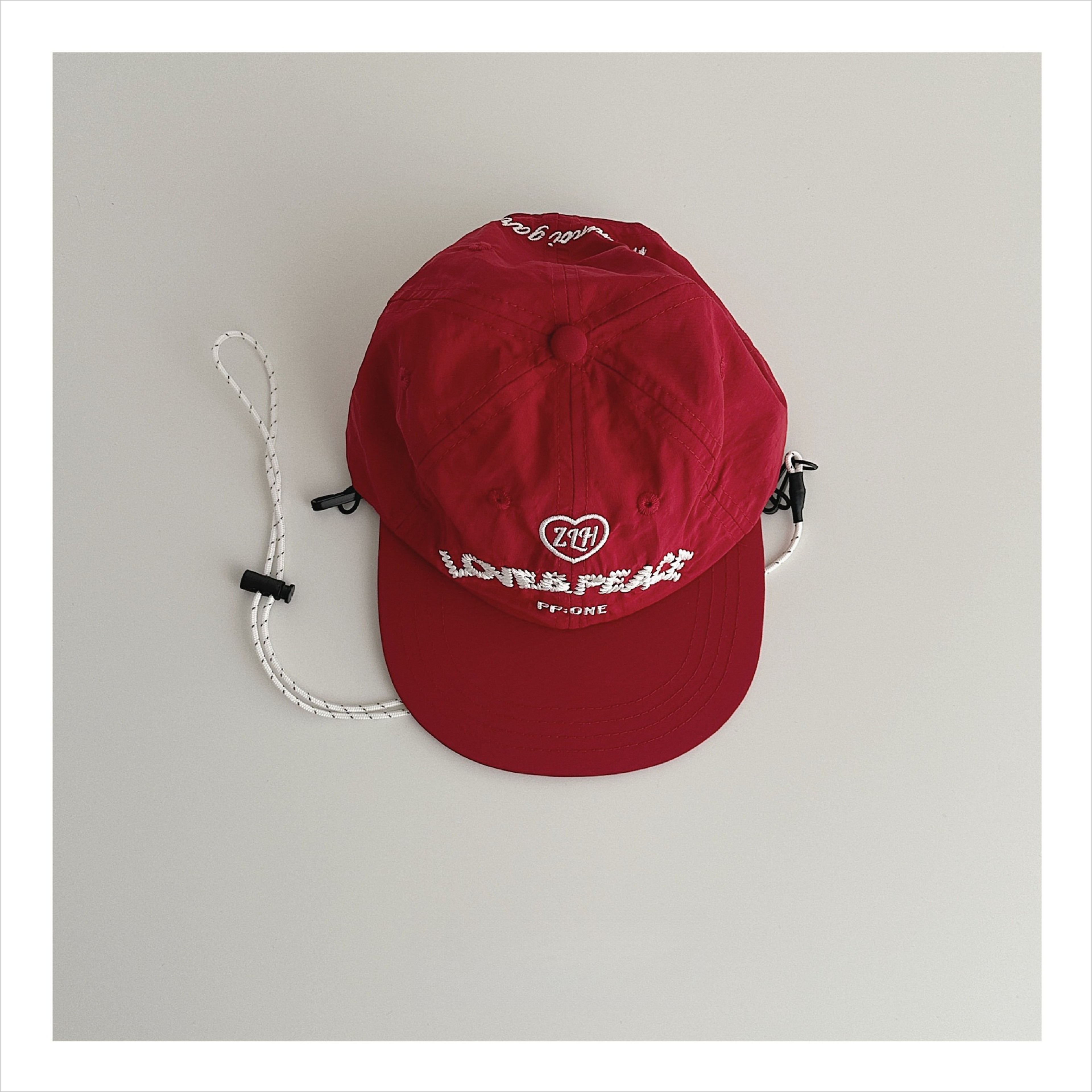 Retro Color Block Embroidered Duckbill Cap Lightweight Quick Drying Sun Hat For Summer 7