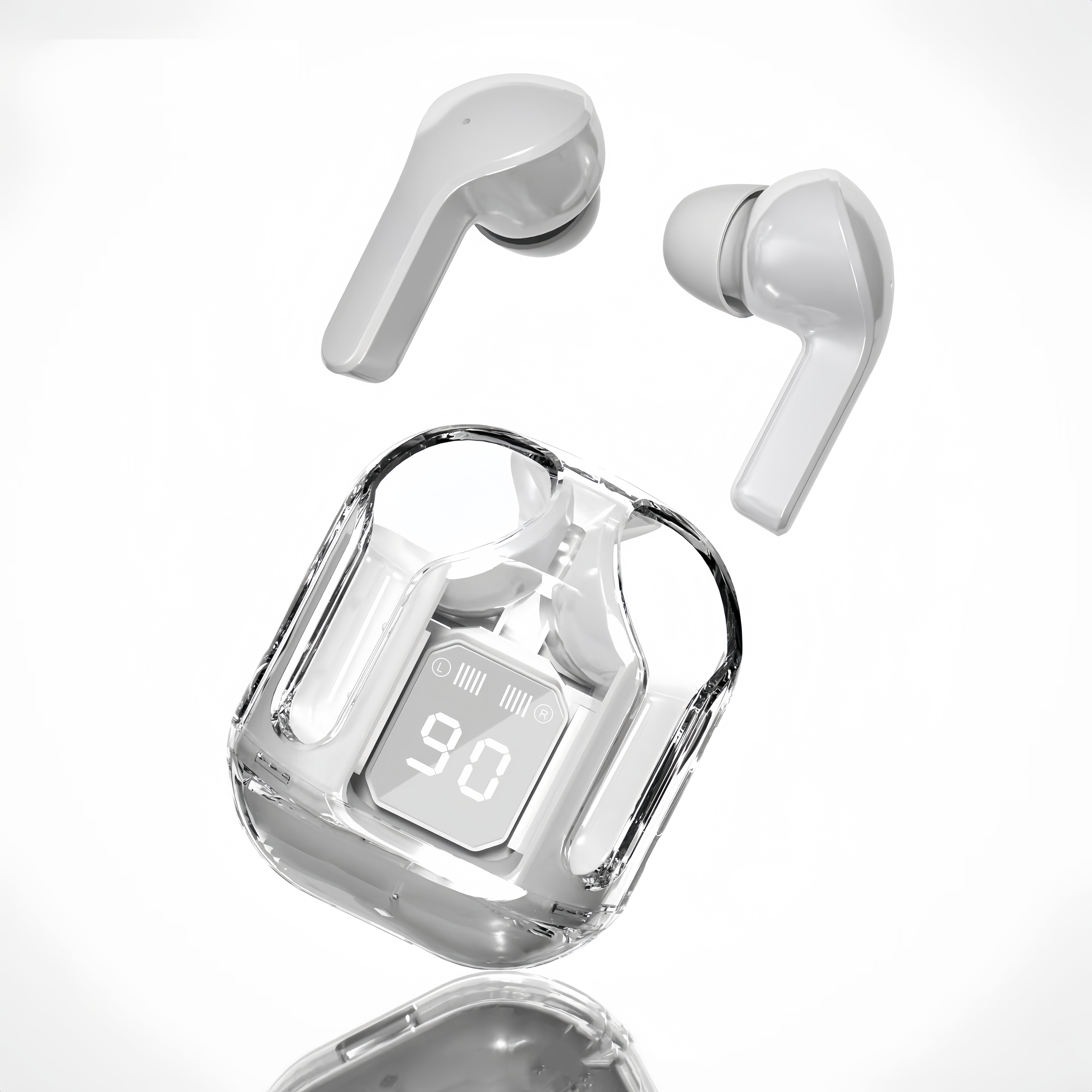 Premium Transparent Wireless Bluetooth Earbuds True Wireless Earbuds With Stereo Sound 2