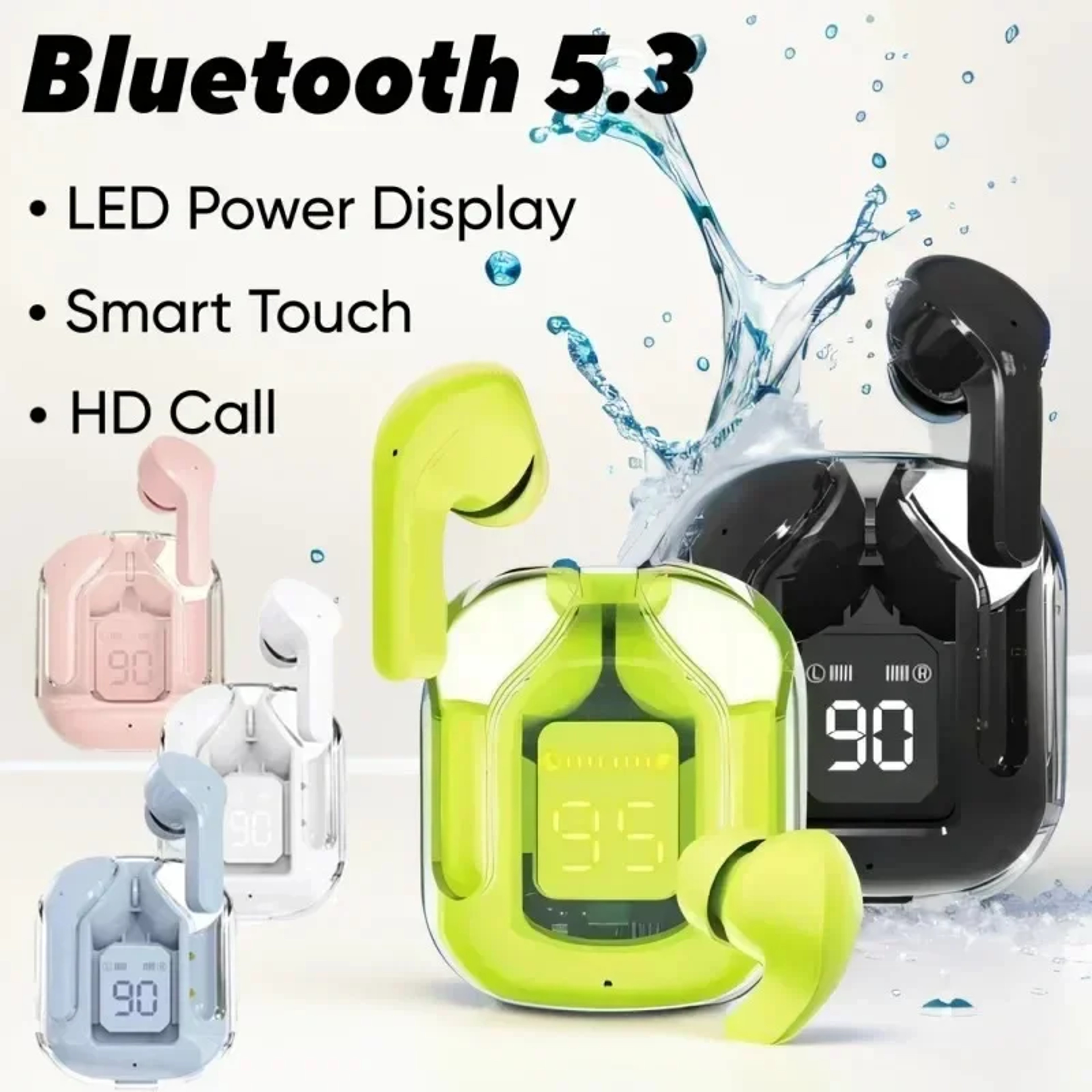 Premium Wireless Sports Bluetooth Earbuds TWS Headset with Long Playback – view 6