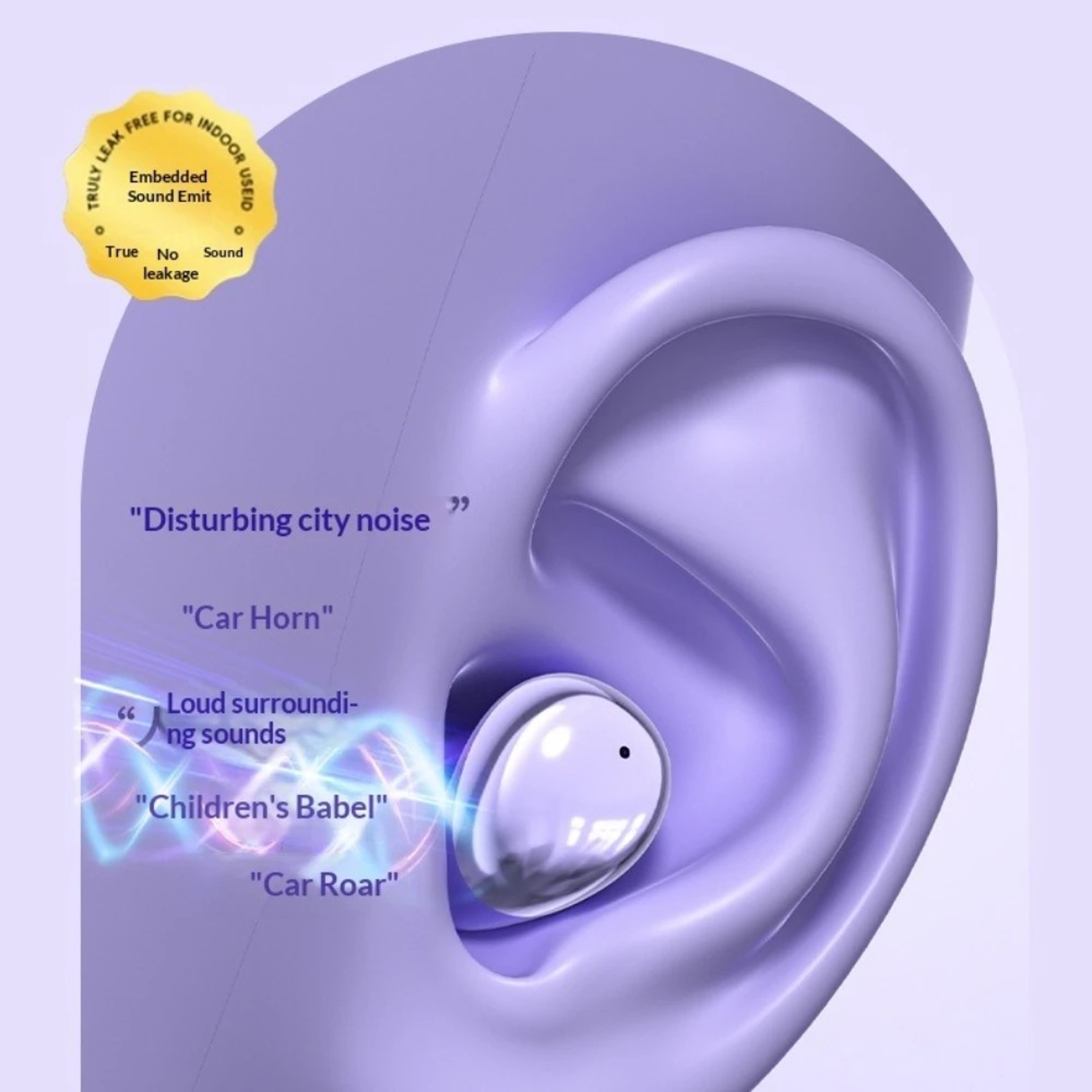 Low Latency Wireless Gaming Earbuds with Mic – view 3