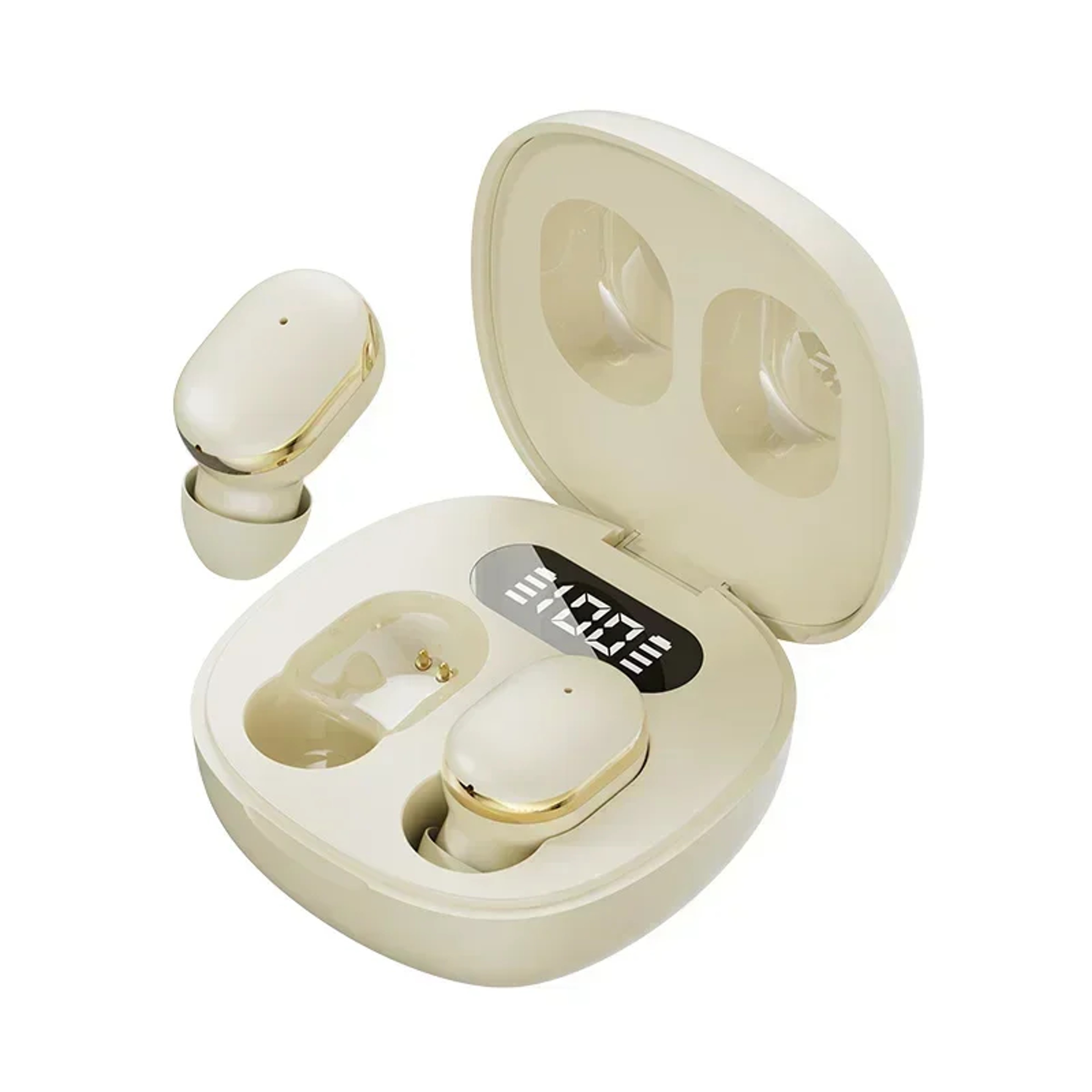 Transparent TWS Wireless Earbuds with ENC Mic and LED Battery Display – view 8
