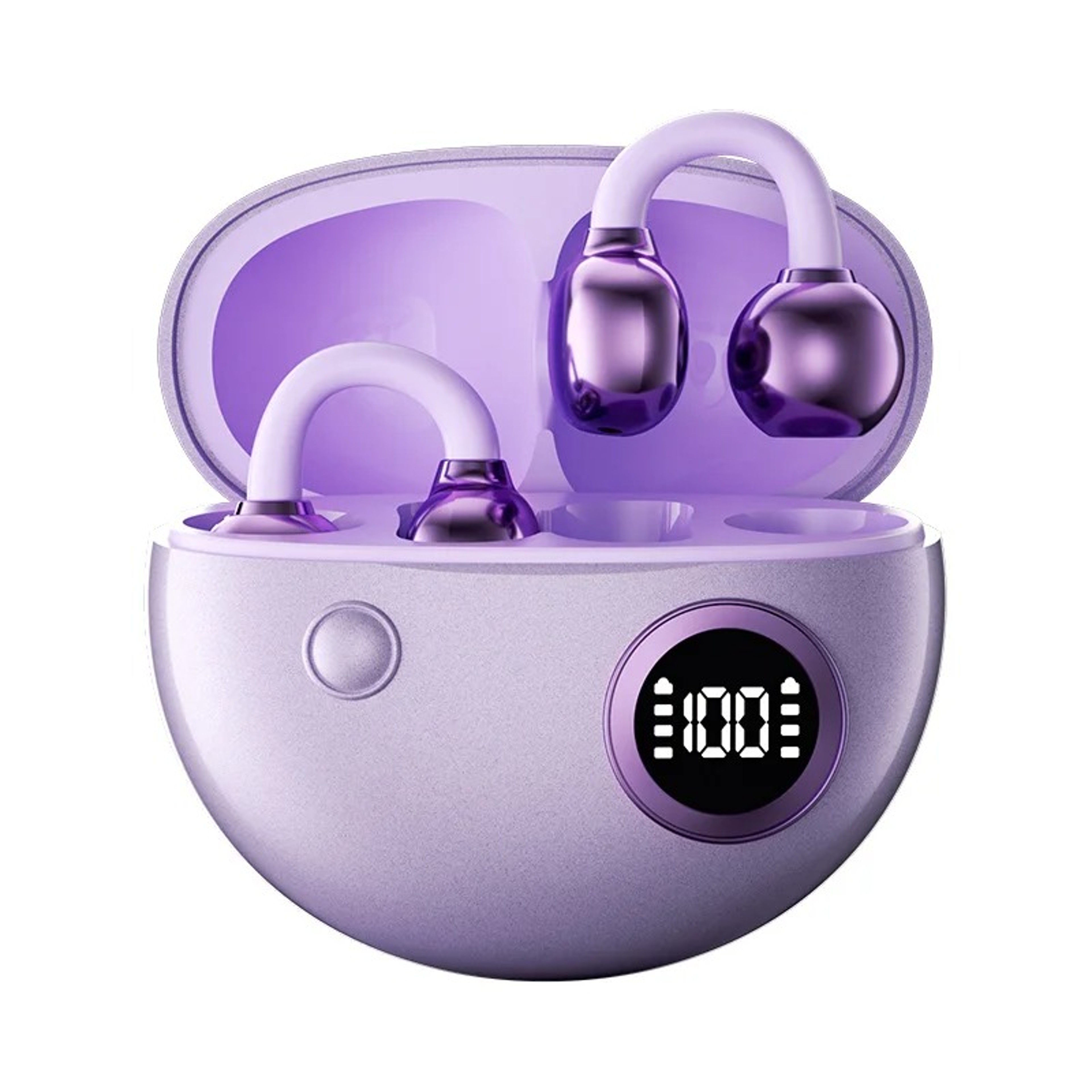 Open Ear Clip Bluetooth Wireless Earphones with Digital Battery Display and Sports Stereo Sound – view 7