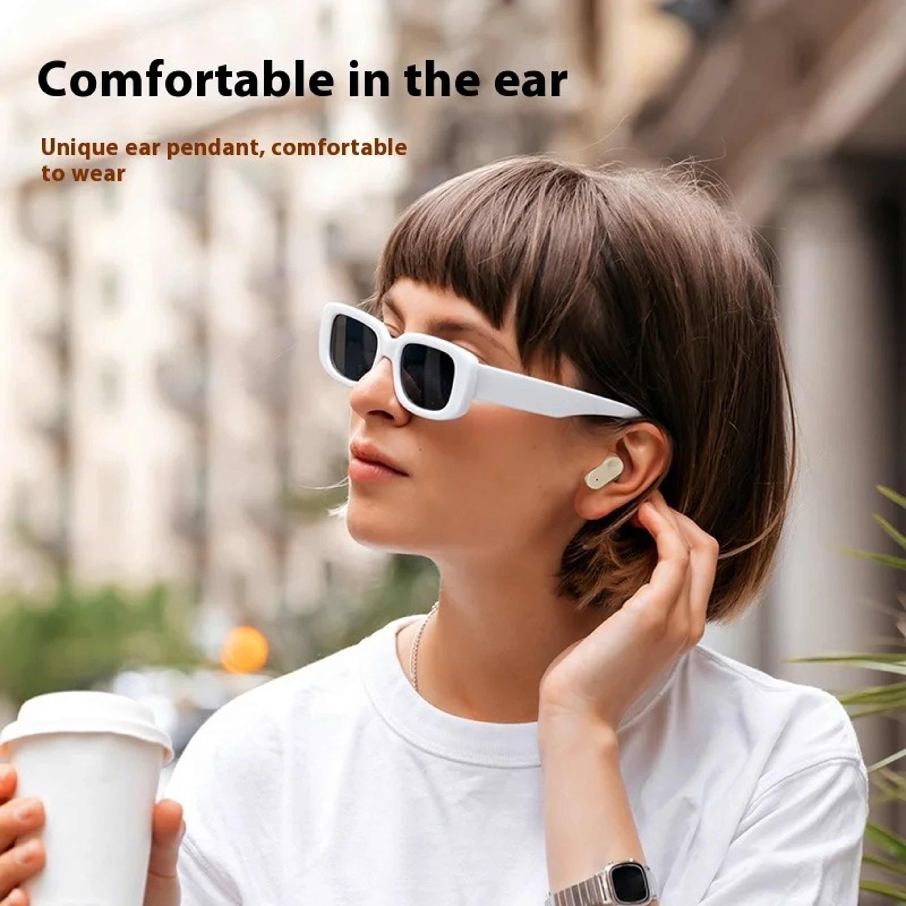 Comfort Fit Waterproof Wireless Earbuds with Upgraded Sound for Sports and Daily Use – view 5