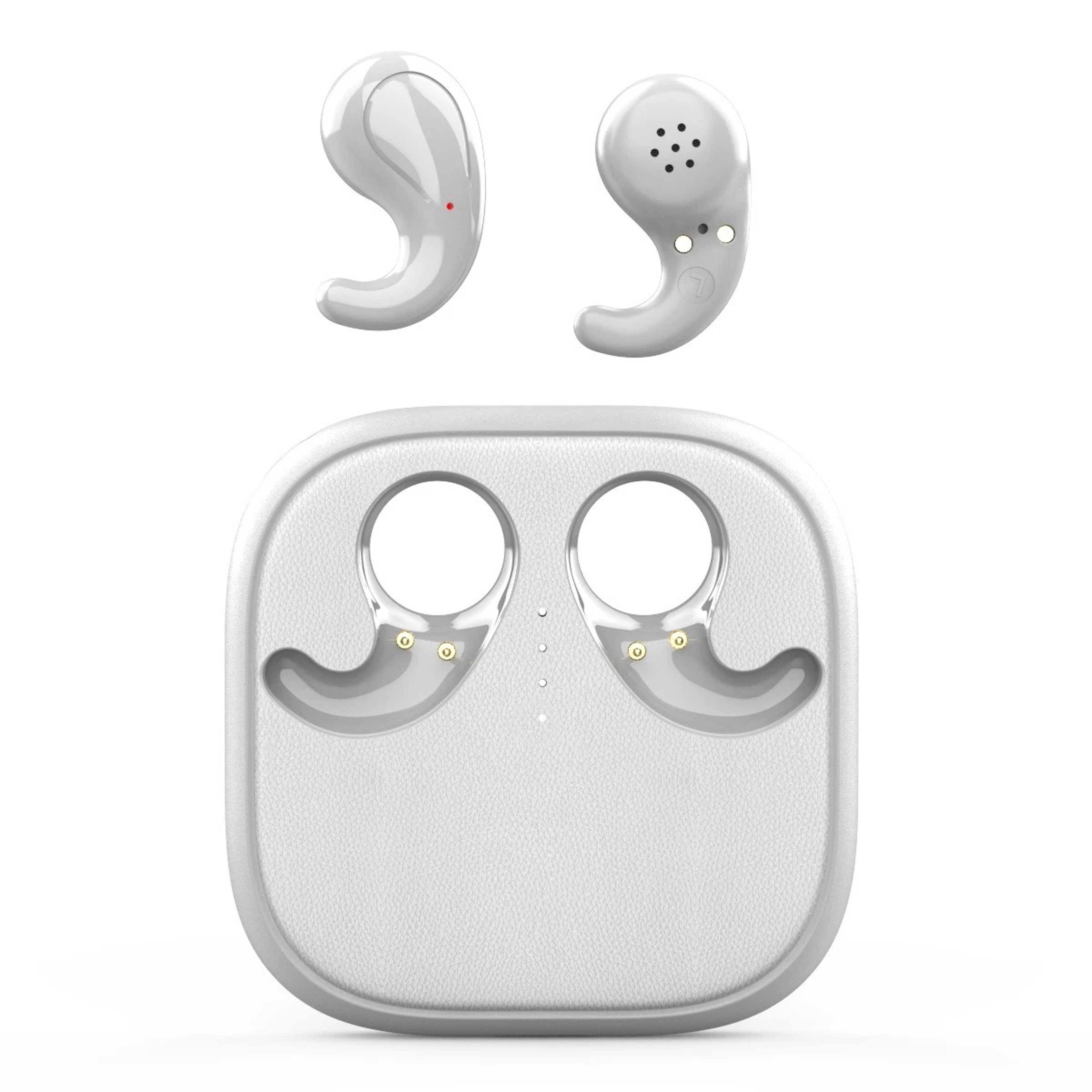 Super Thin TWS Wireless Earbuds Mini Bluetooth Headphones With USB C Charging For Sleep And Daily U 5