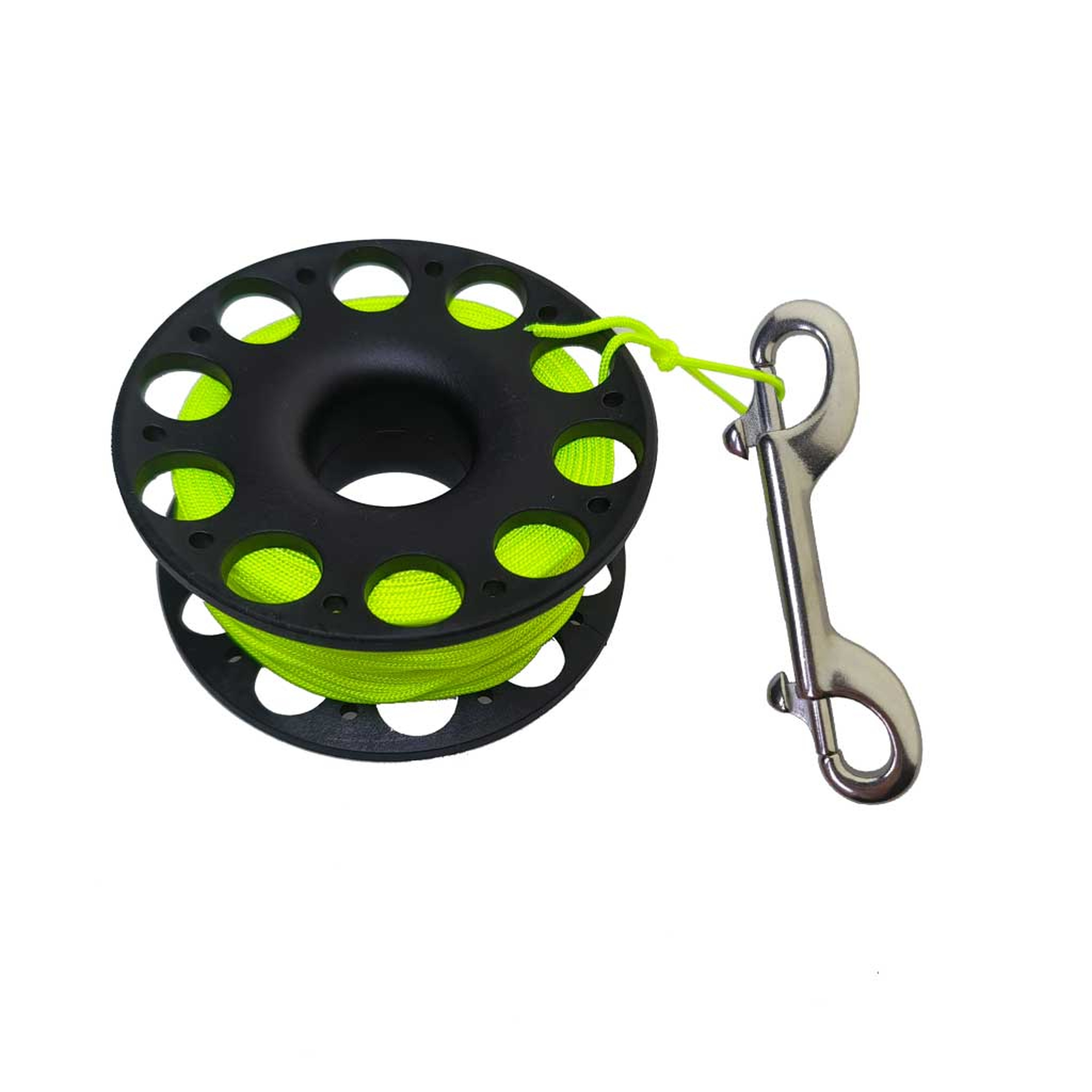Scuba Diving Finger Reel With Double End Hook Safety Spool For Cave Wreck Diving 5