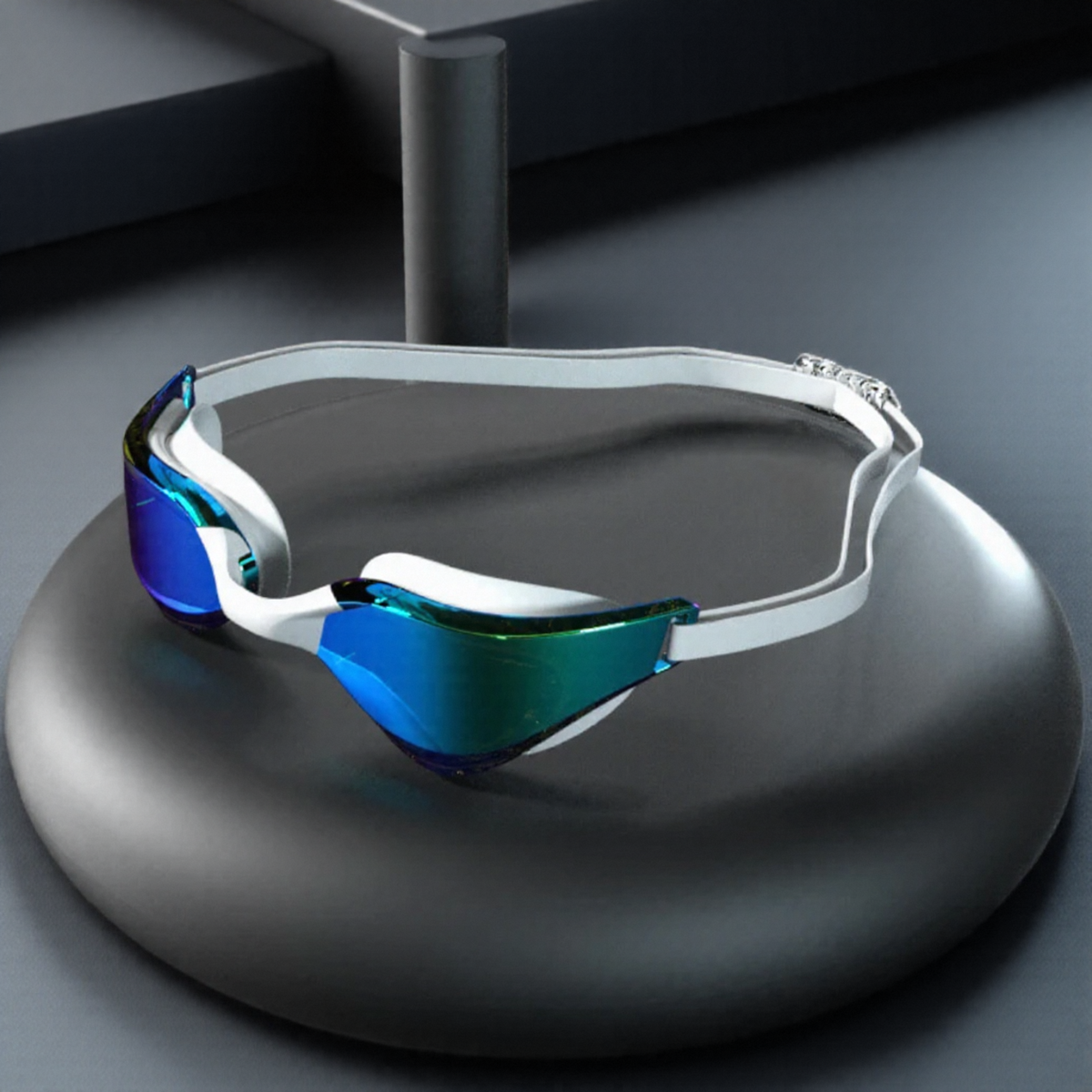 Professional Anti Fog Swim Goggles HD Wide Angle Swimming Goggles With Adjustable Nose Bridge 7