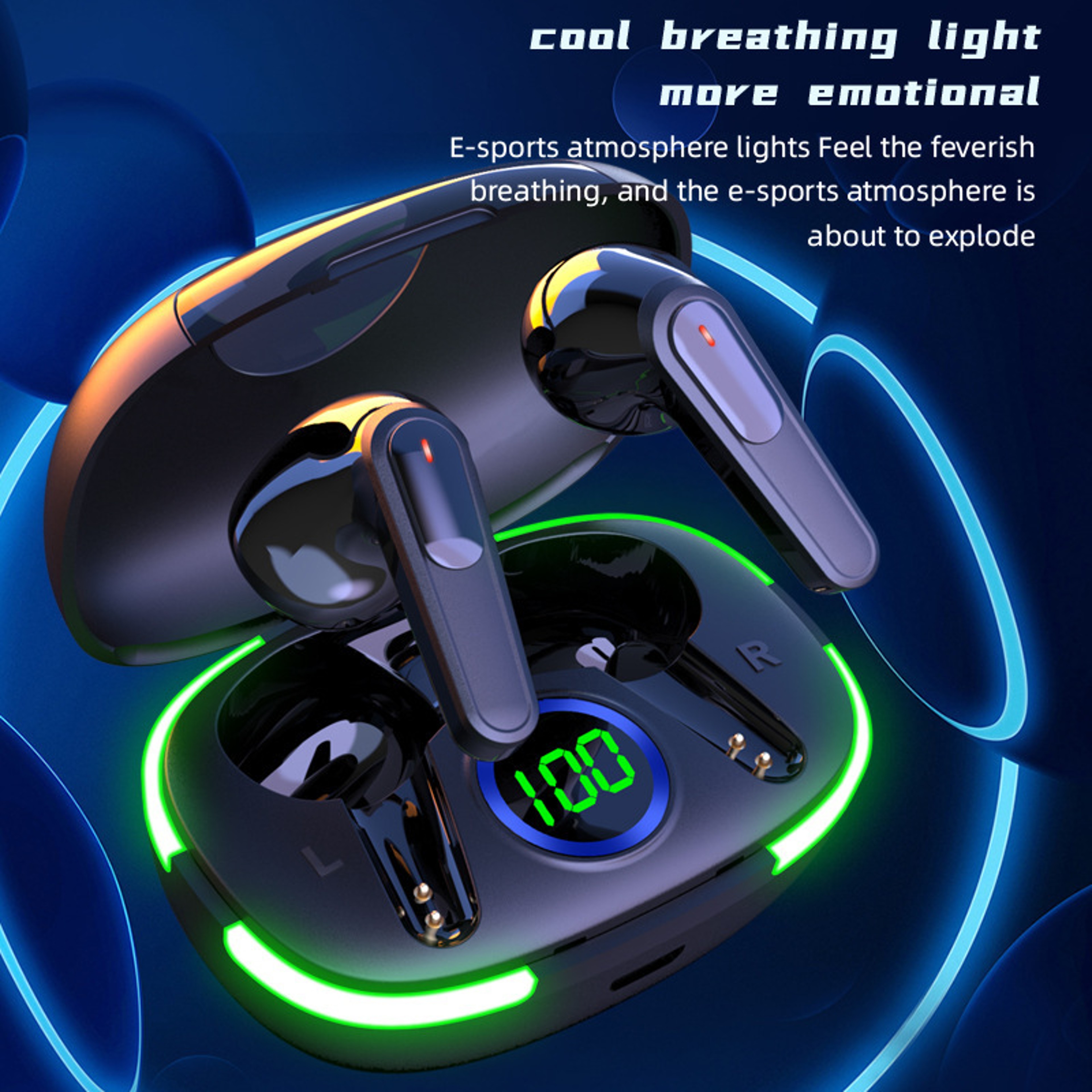 Mini Slim Wireless Bluetooth Earbuds with Noise Reduction and Clear Call Mic – view 5