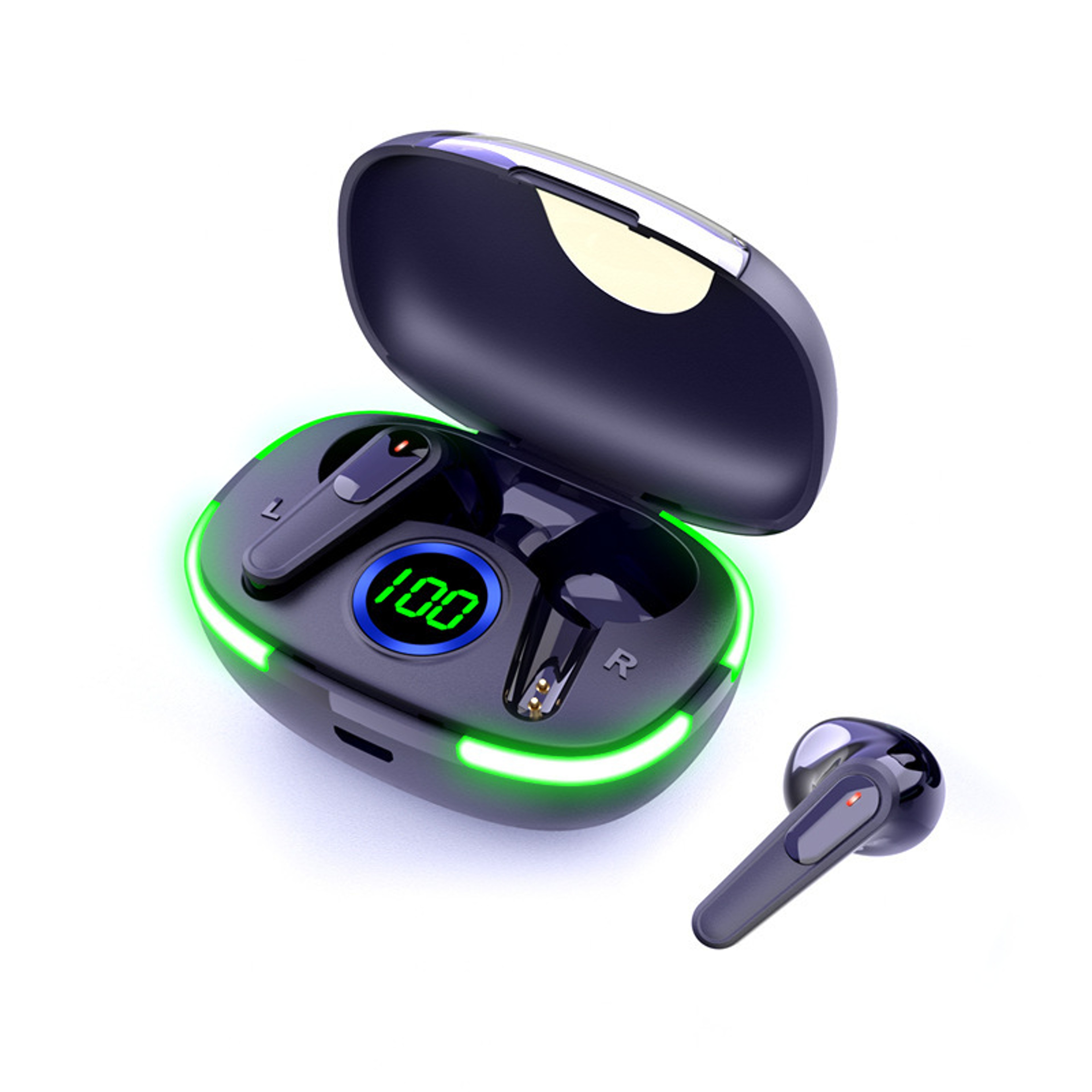 Mini Slim Wireless Bluetooth Earbuds with Noise Reduction and Clear Call Mic – view 7