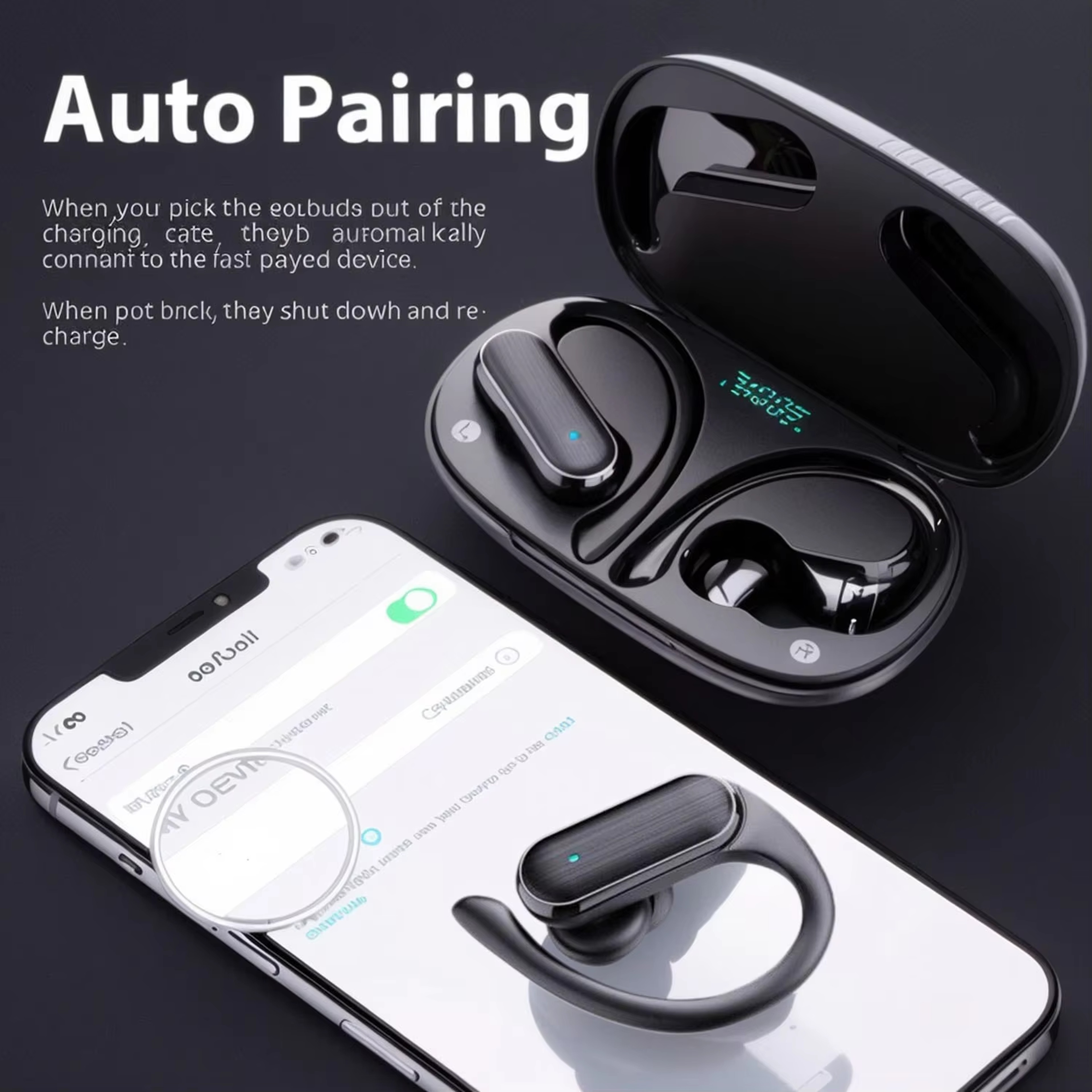 Mini Wireless Bluetooth Earbuds With Touch Control Clear Stereo Sound For Sports And Daily Use 3