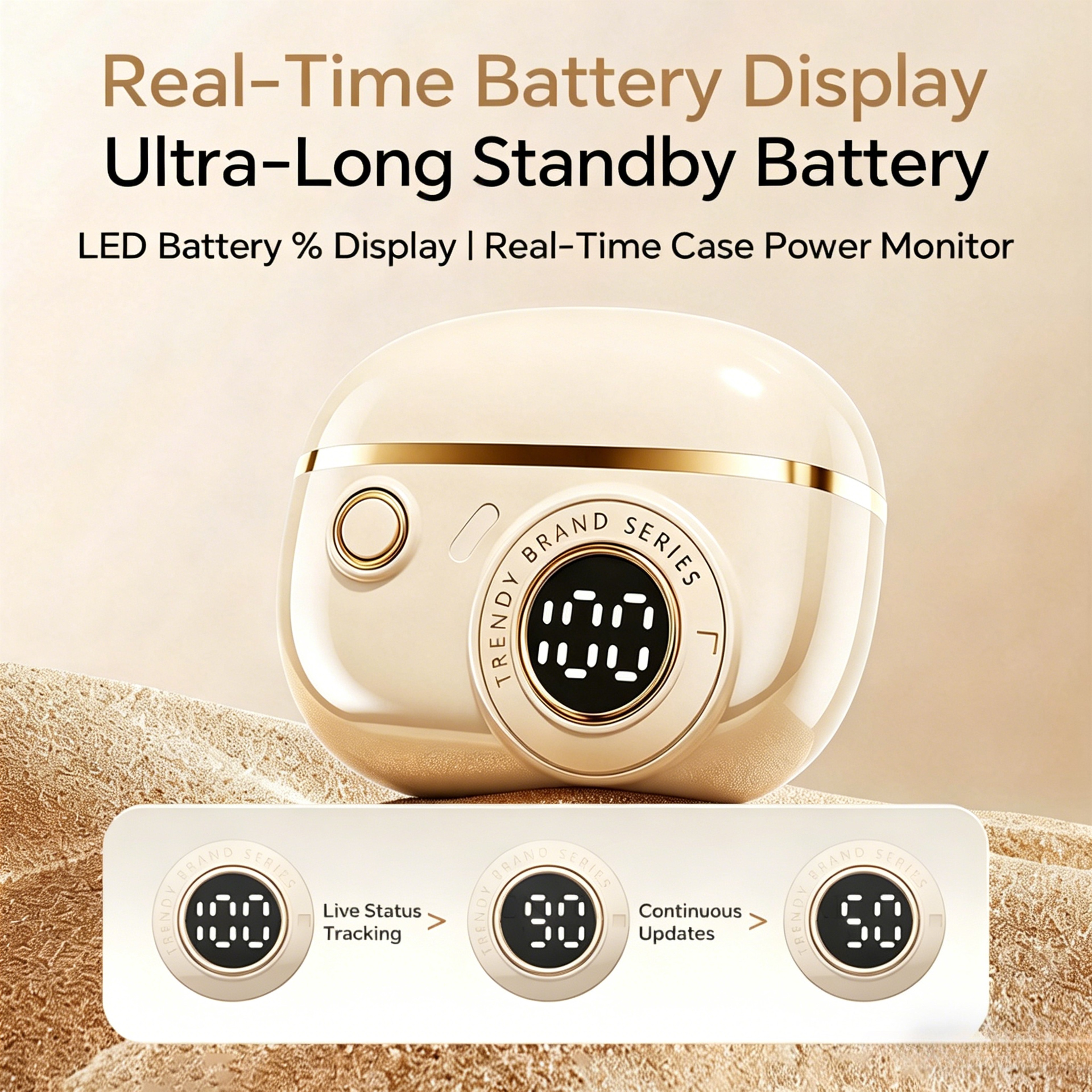 Bluetooth Wireless Earbuds With Clear Calls And Gaming Sound 1