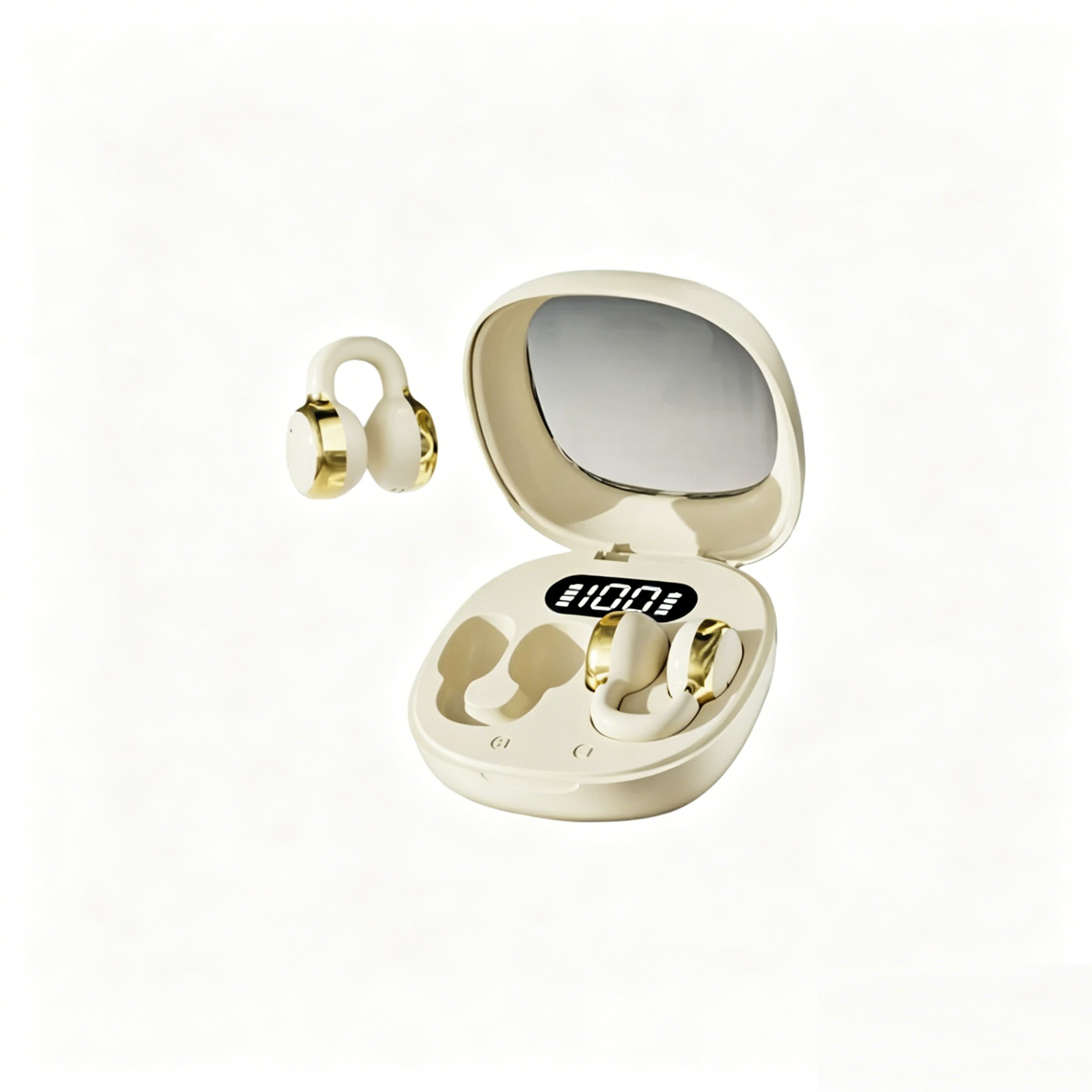 Open Ear Wireless Earbuds With Mic For Immersive Stereo Sound 5