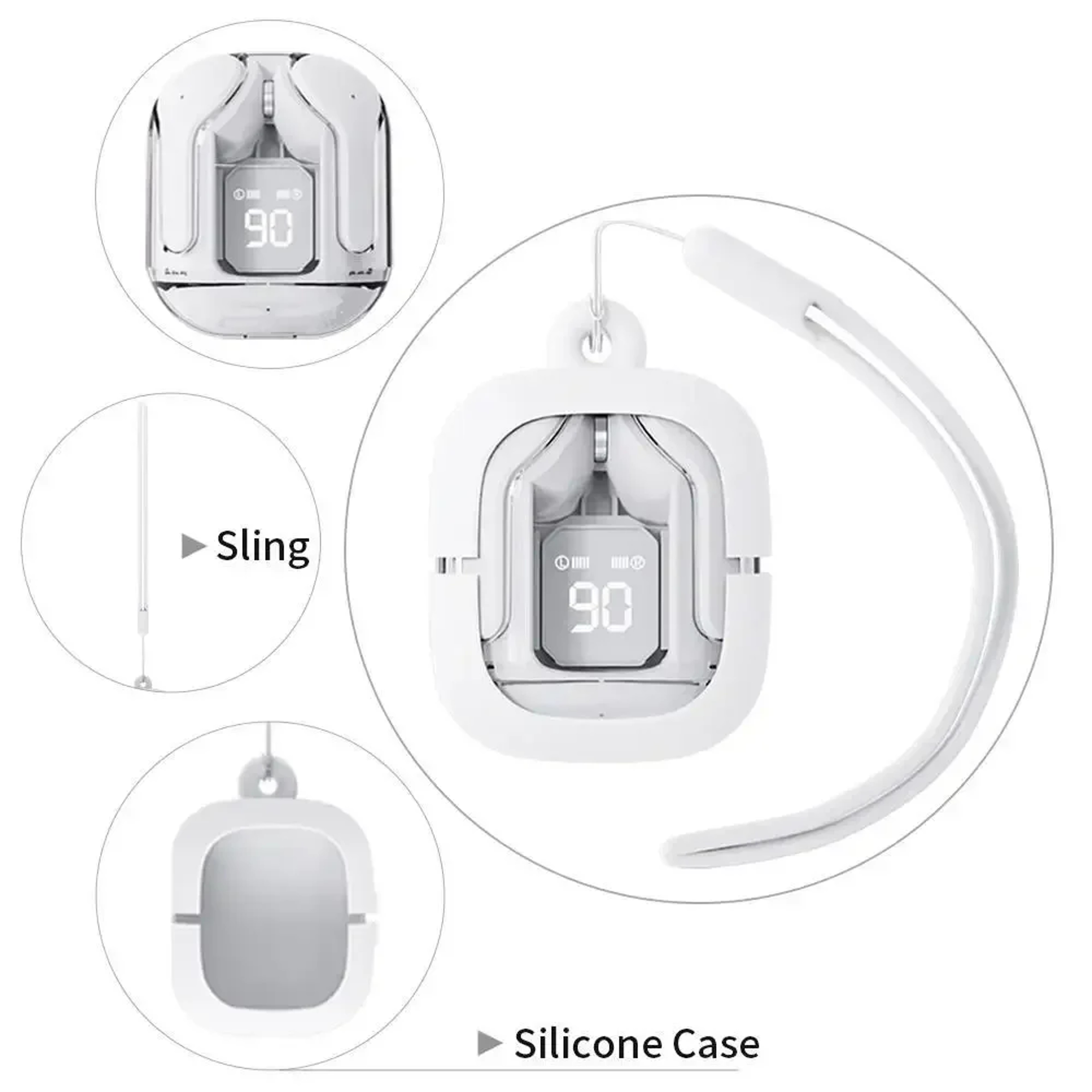 TWS Gaming Earbuds Bluetooth Wireless Earphones with HiFi Stereo Sound and Noise Reduction – view 5