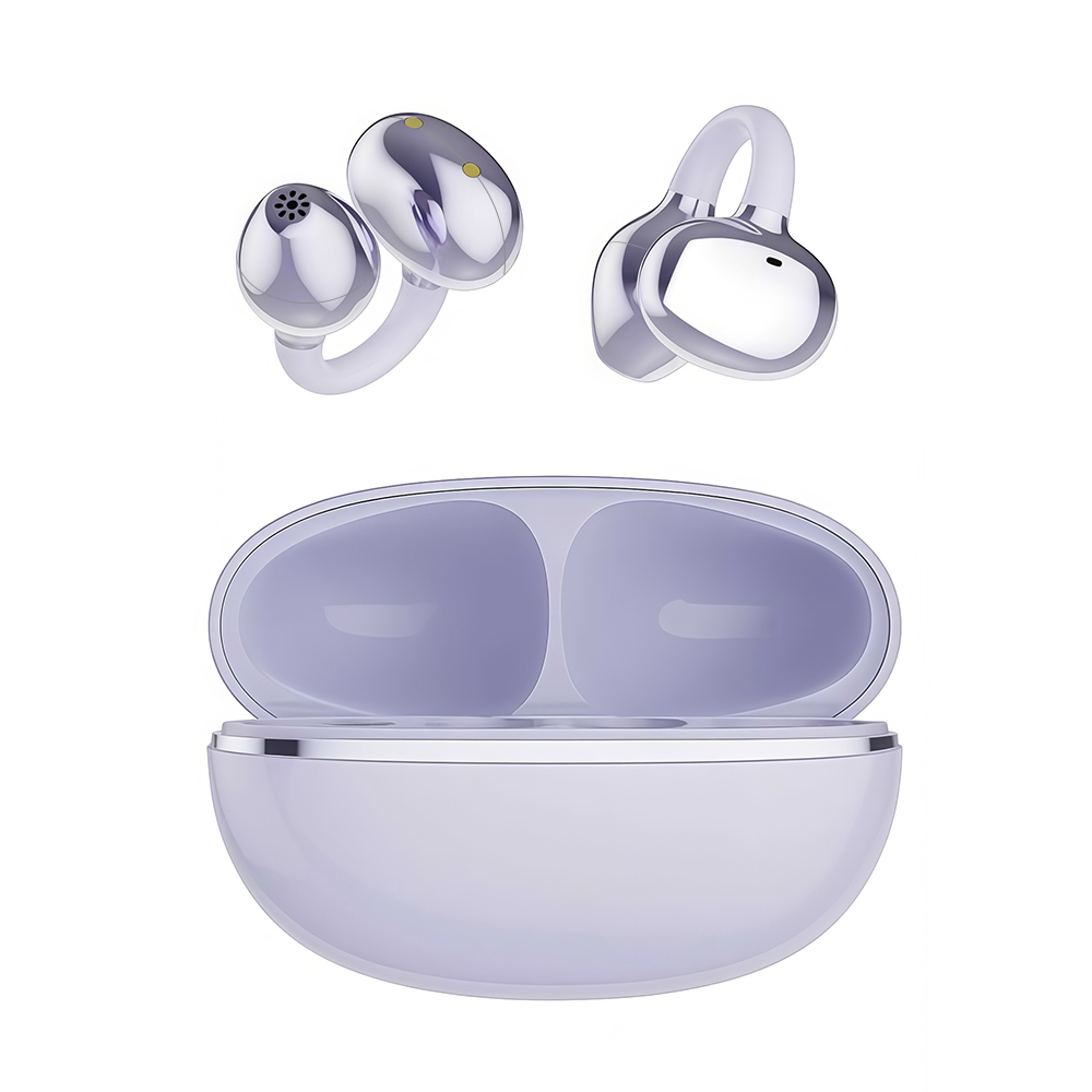 Open Ear Earclip Bluetooth Wireless Earphones with ENC HD Calls and Touch Control – view 10