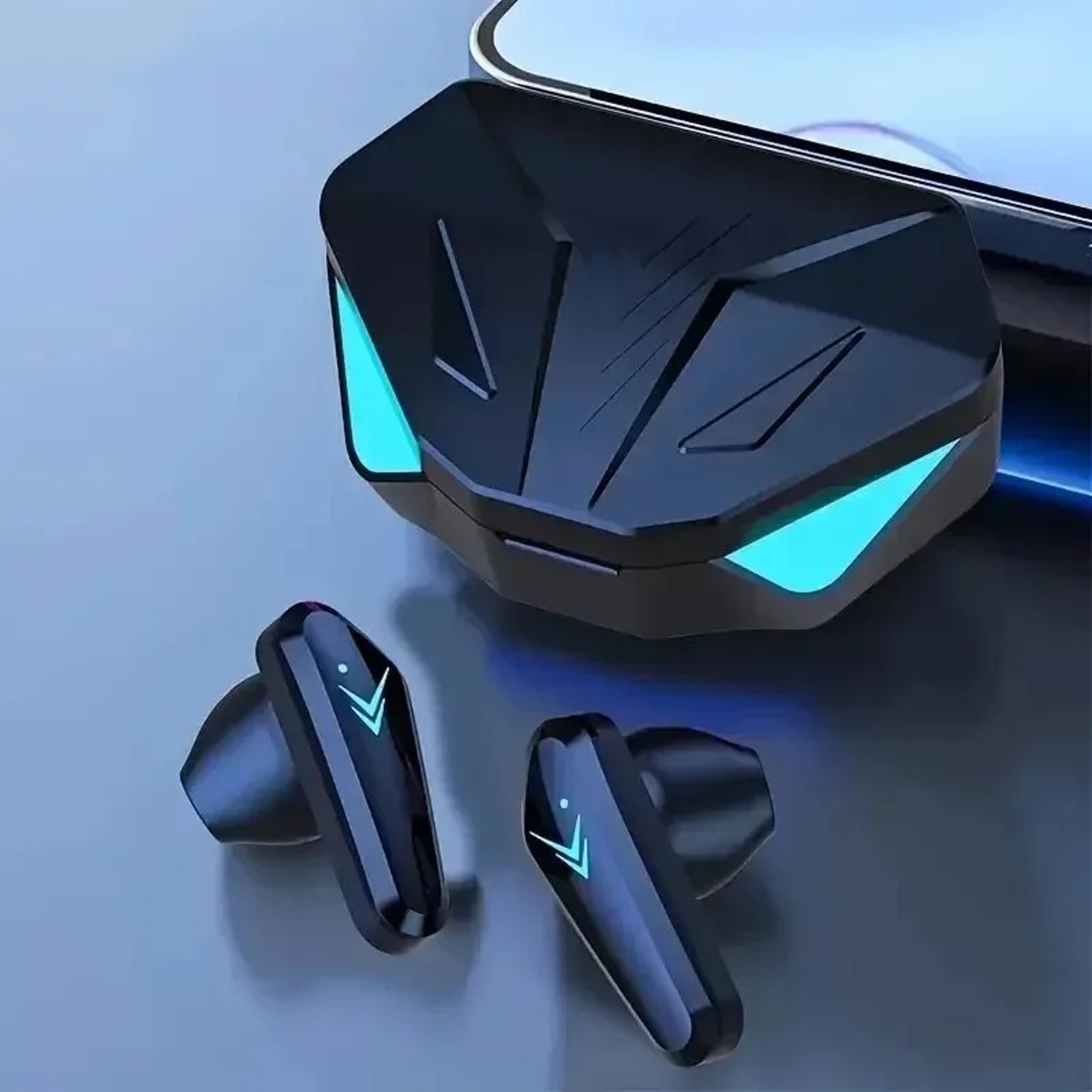 Low Latency Wireless Gaming headset Earbuds with Mic – view 2
