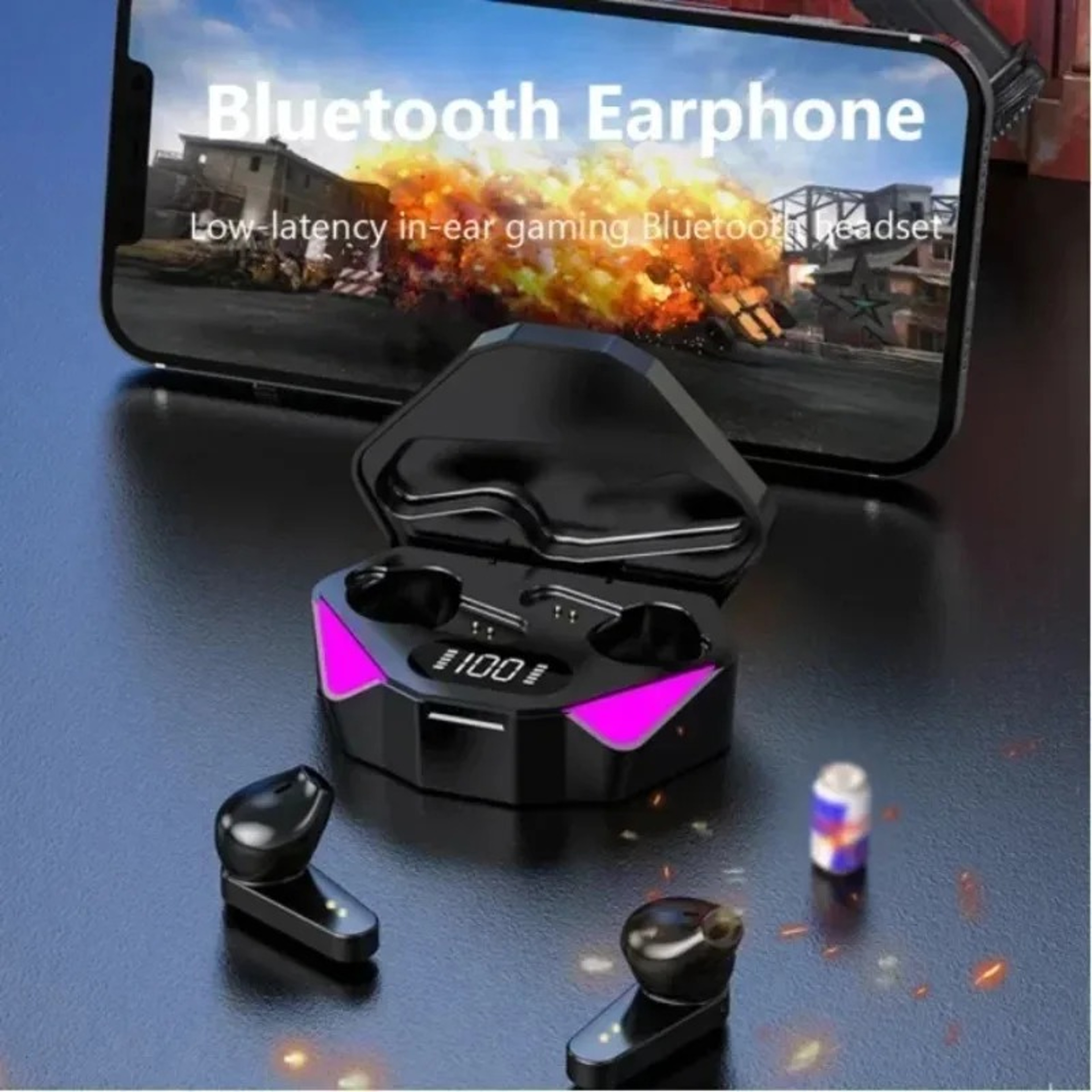 Low Latency Wireless Gaming headset Earbuds with Mic – view 6