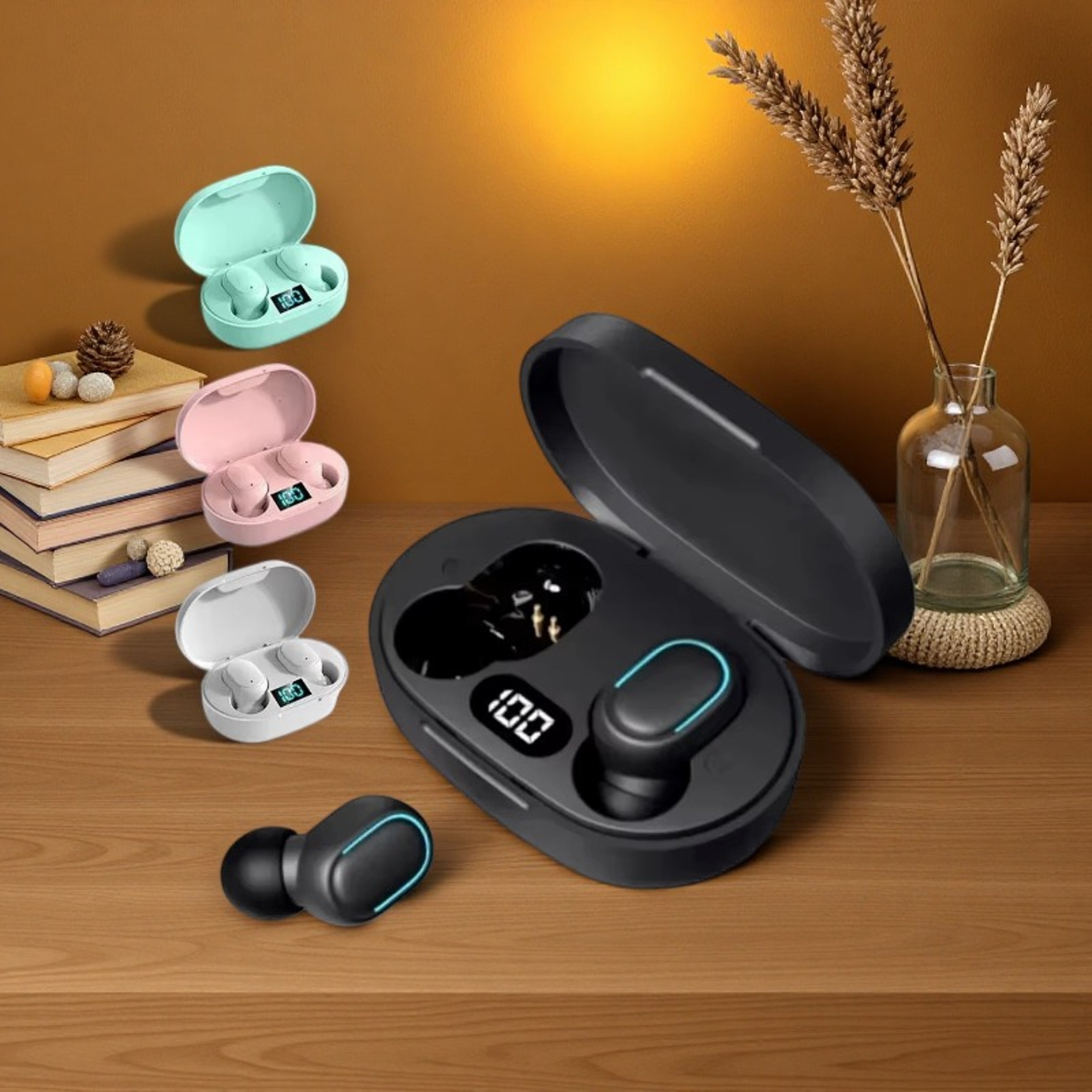 True Wireless Bluetooth Earbuds with Microphone and Noise Reduction – view 1