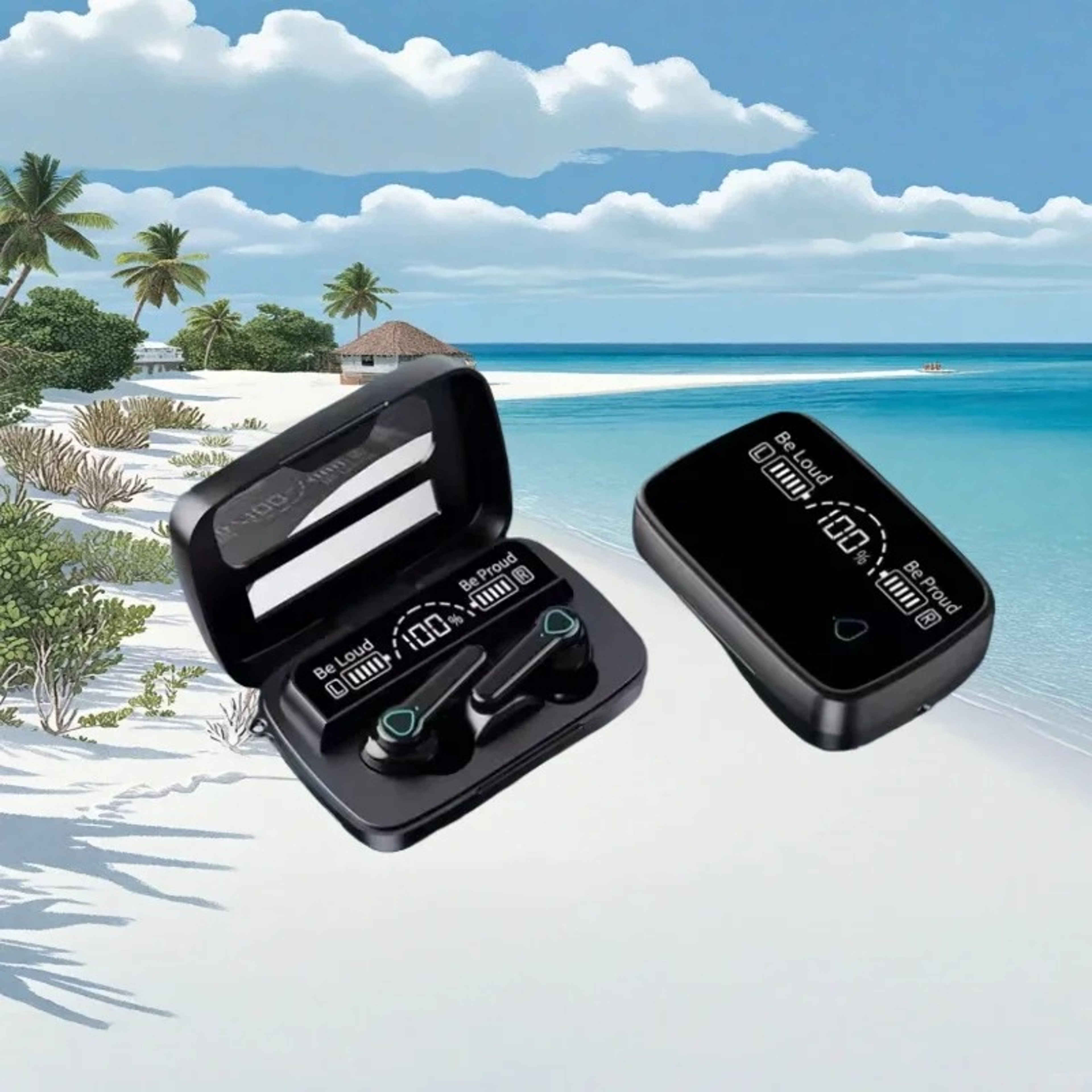 Wireless Earbuds with LED Display and Touch Control – view 6